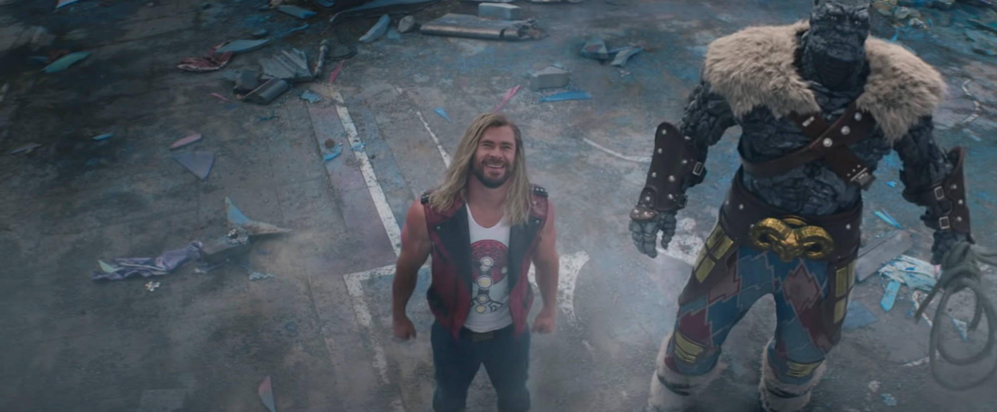 Thor Love And Thunder Kivihirviö Taustakuvat