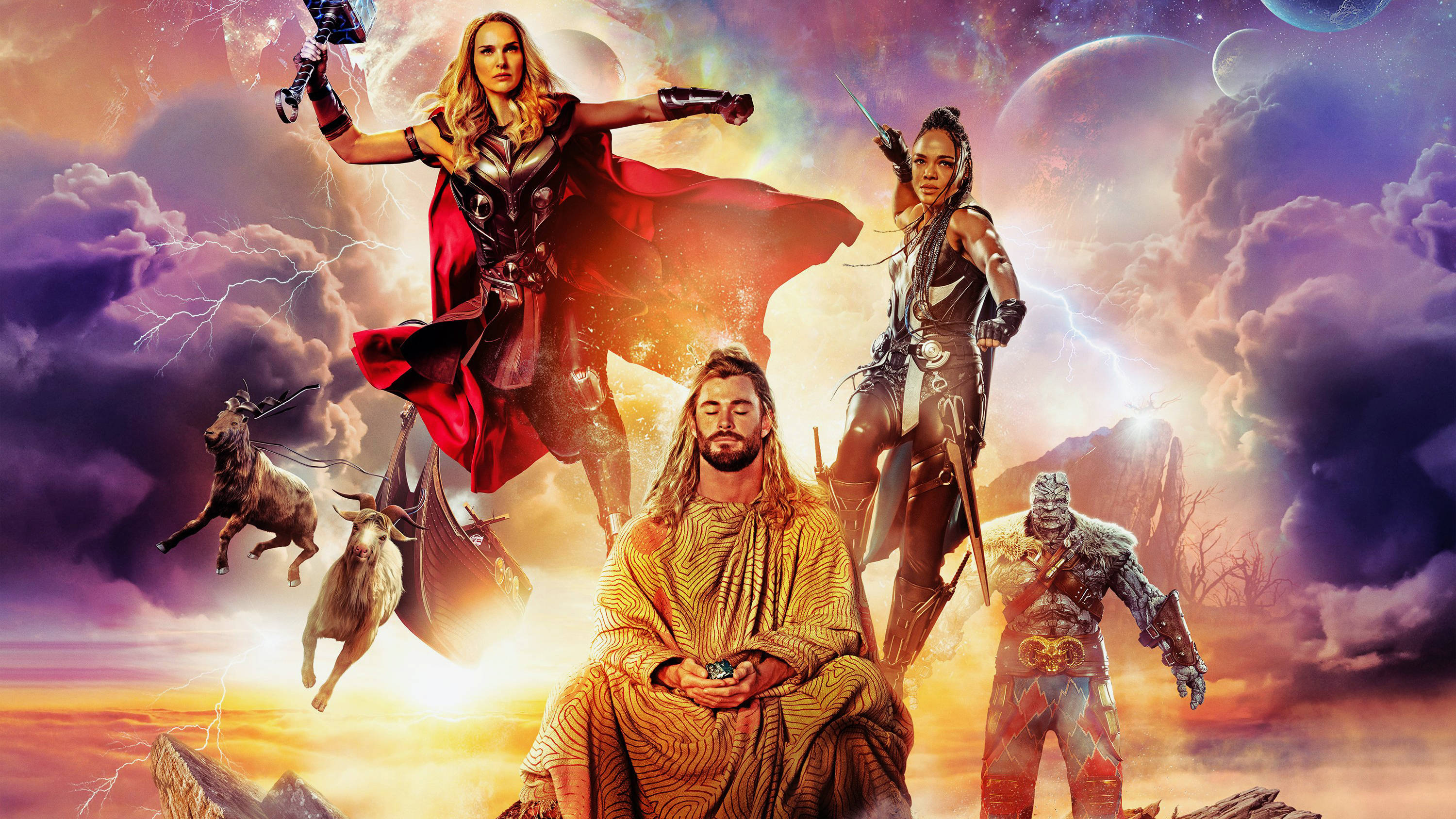 Thor Love And Thunder pääosanesittäjät Taustakuvat