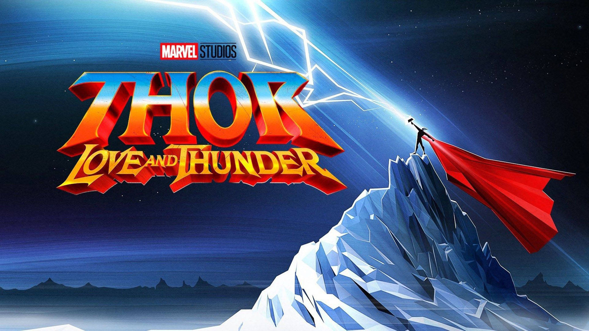 Thor Love And Thunder -vektoritaidetta Taustakuvat