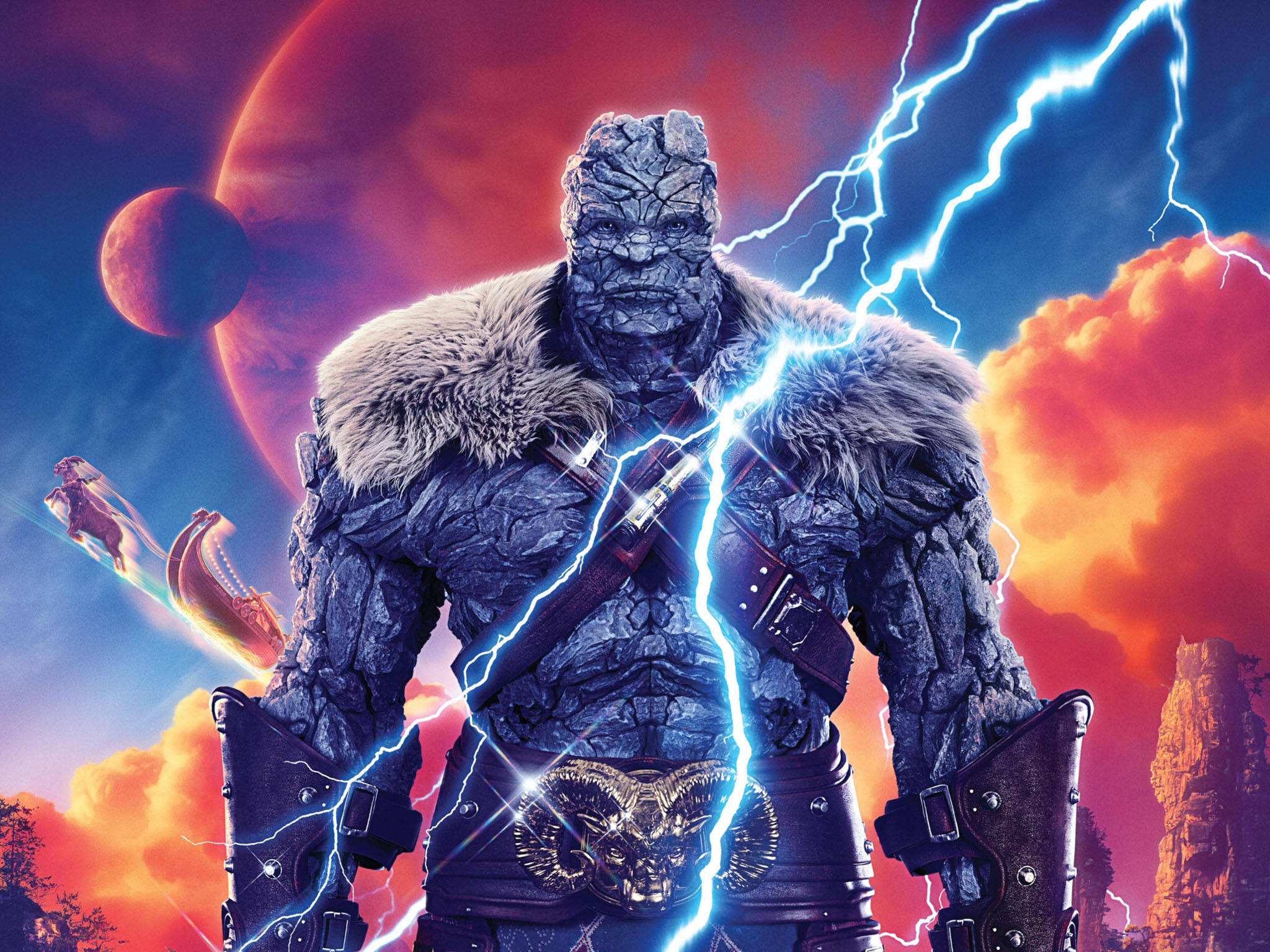 Thor: Rakkaus ja Ukkonen – Korg Taustakuvat