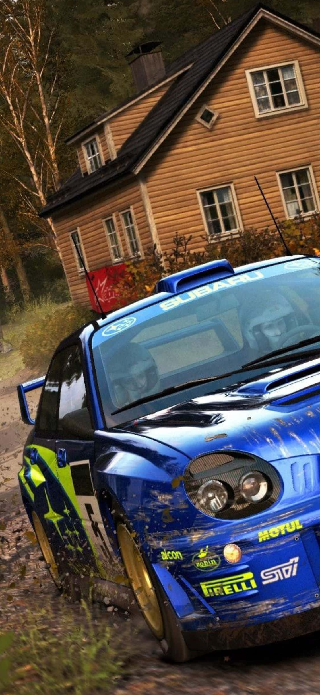 Tie-raivo seikkailu iPhone XS Dirt Rallyssa Taustakuvat