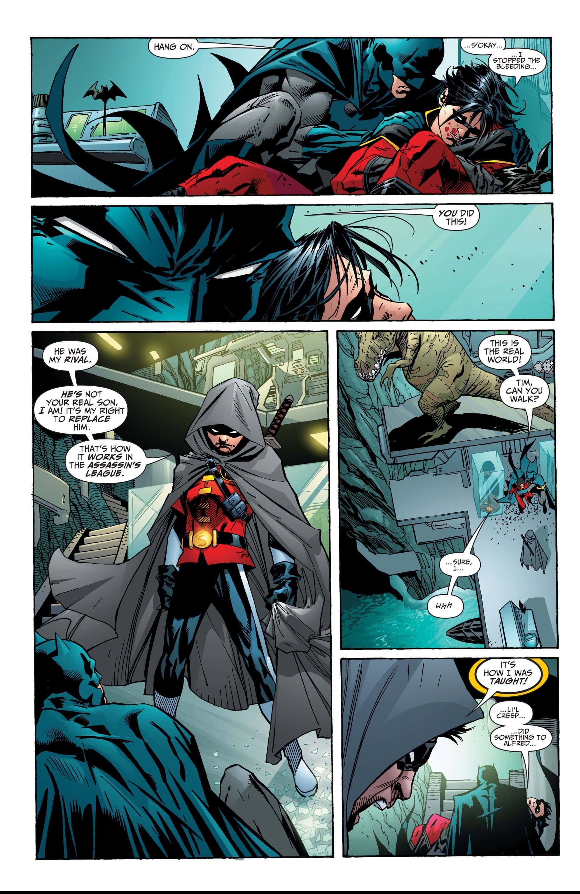 Tim Drake: Gotham Cityn älykäs etsivä Taustakuvat