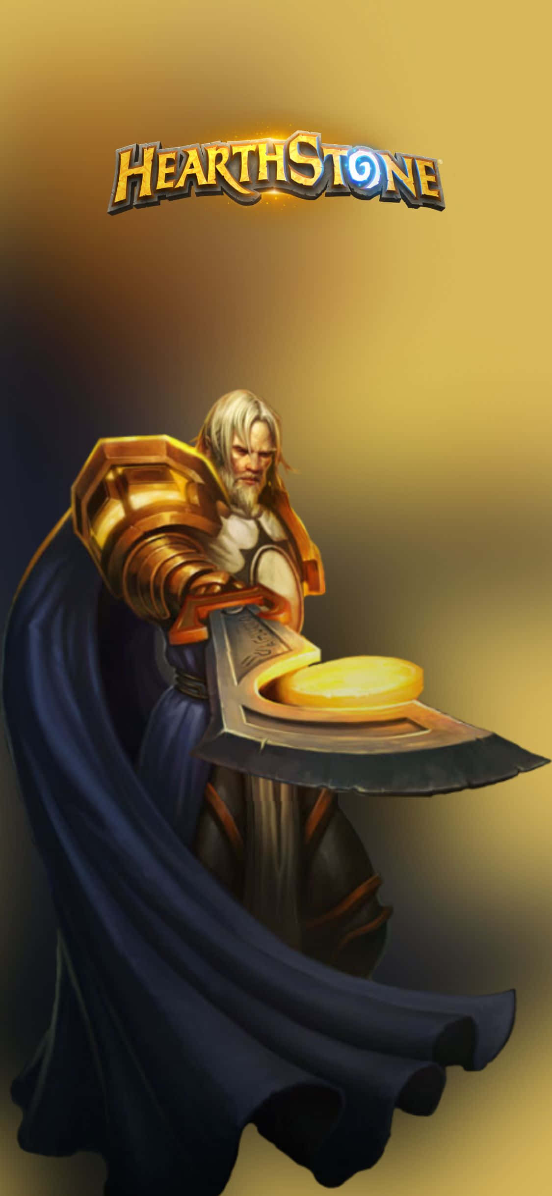 Tirion Fordring iPhone XS Hearthstone -tausta Taustakuvat