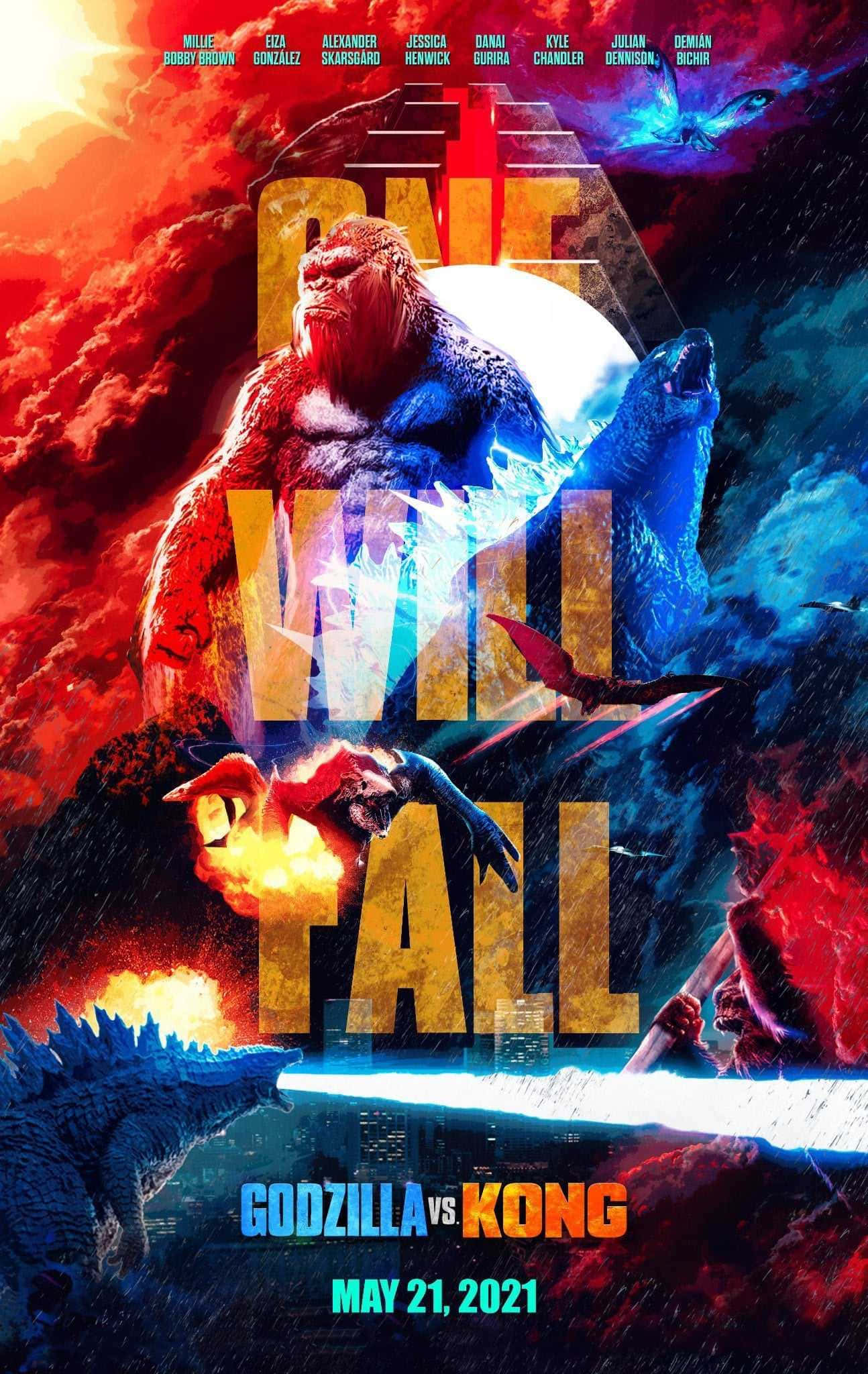 Titaanit kohtaavat: Godzilla vastaan Kong Taustakuvat