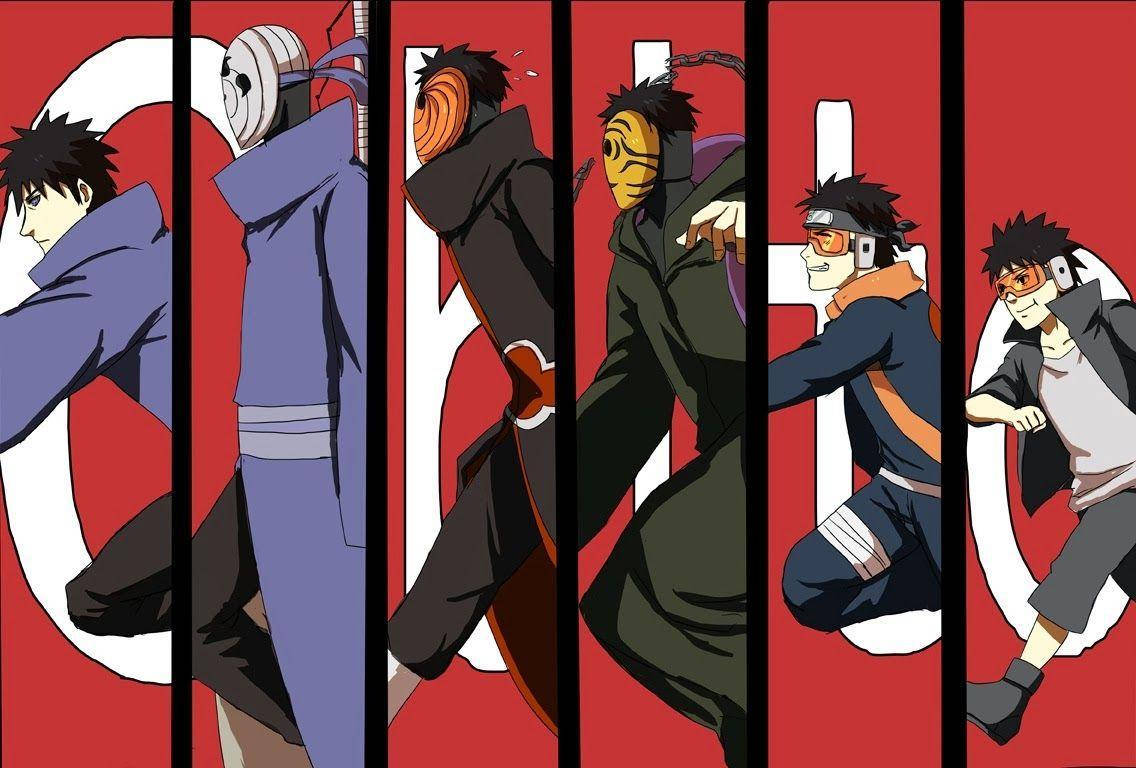 Tobi Naruto Obito vuosien varrelta Taustakuvat