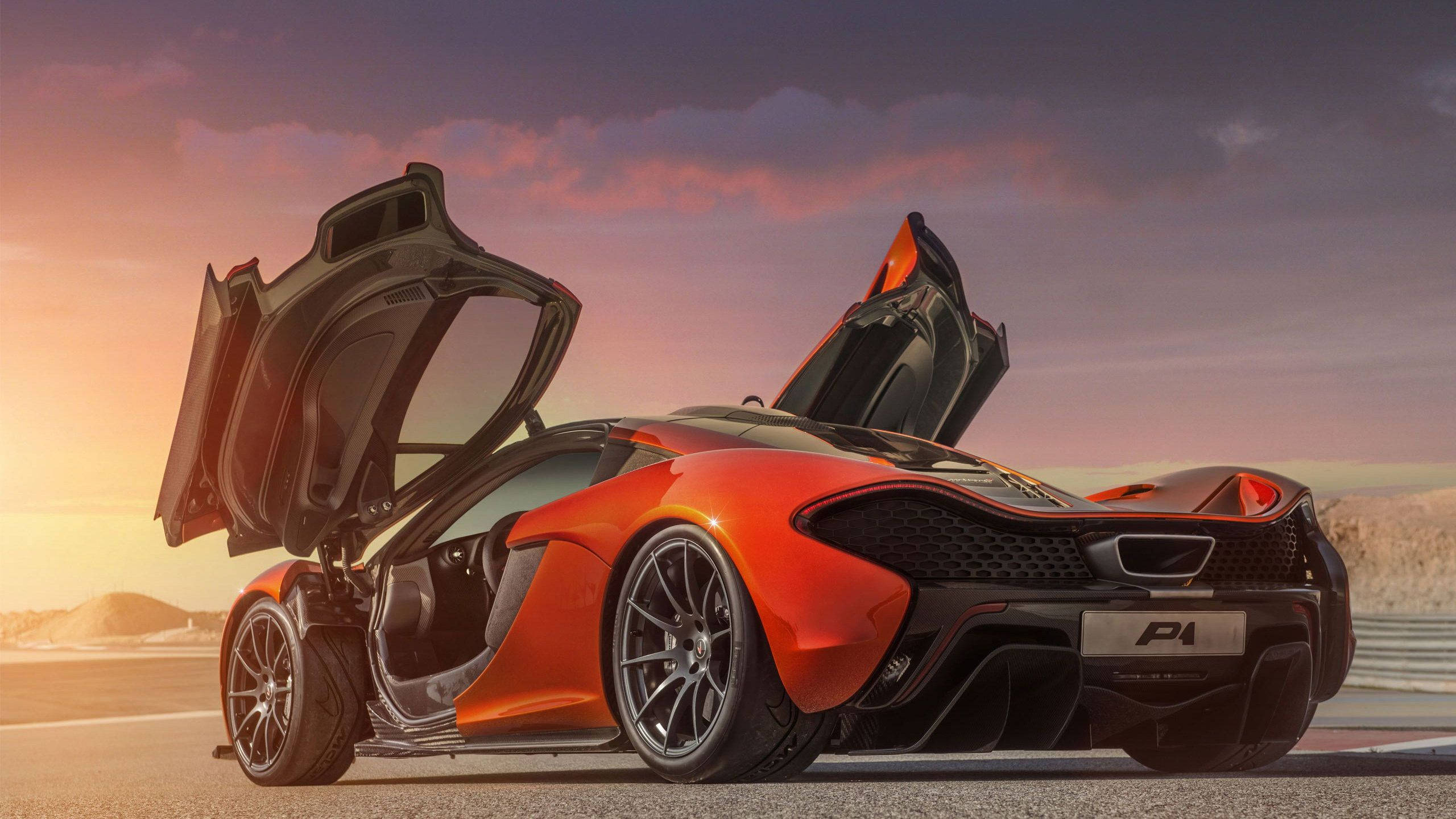 Todella hienot autot McLaren Tulivuori Taustakuvat