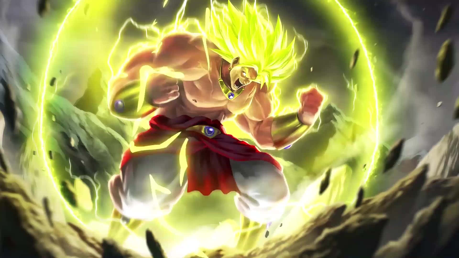 Todista eeppinen taistelu Super Saiyan Brolyn ja Gokun välillä elokuvassa Dragon Ball Super: Broly! Taustakuvat