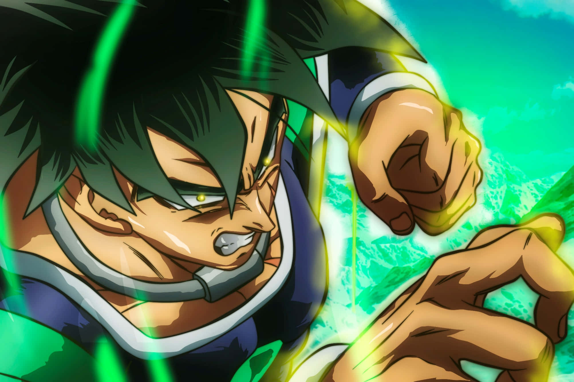 Todista Super Saiyan Brolyn henkeäsalpaava voima Taustakuvat