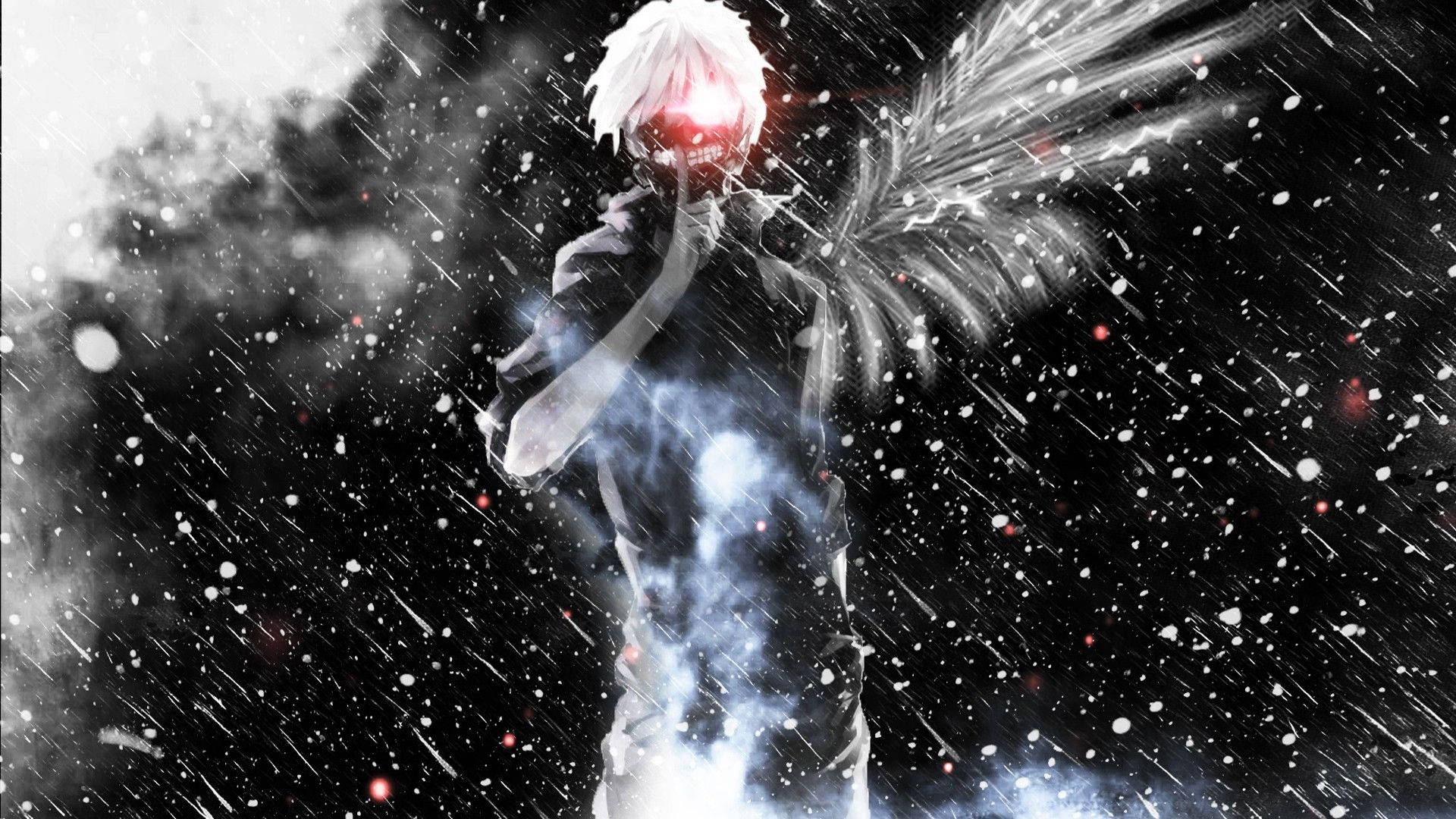 Tokyo Ghoul - Hahmo Ken Hehkuva Silmä Taustakuvat