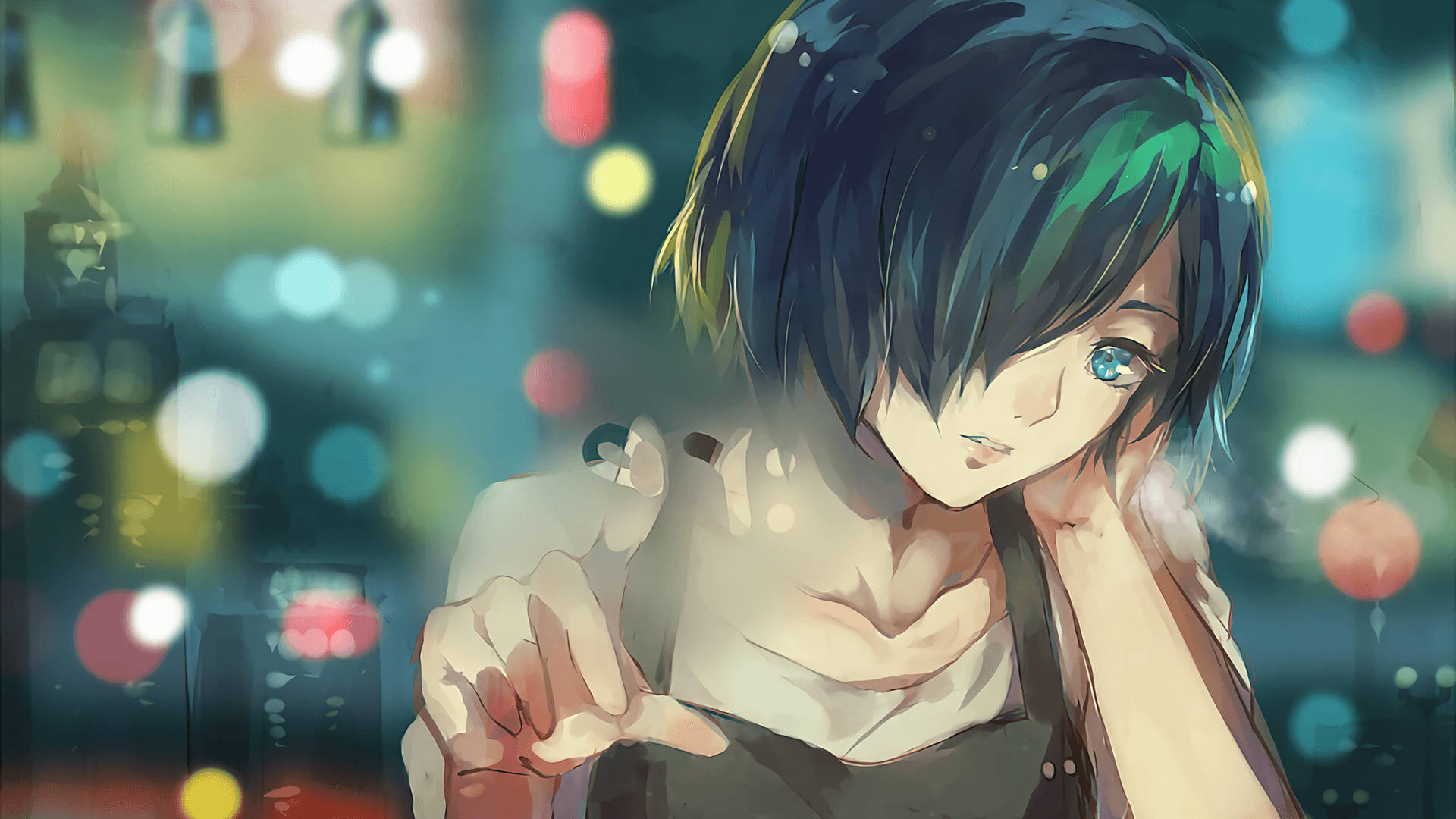 Tokyo Ghoul -hahmo Touka hymynaama Taustakuvat