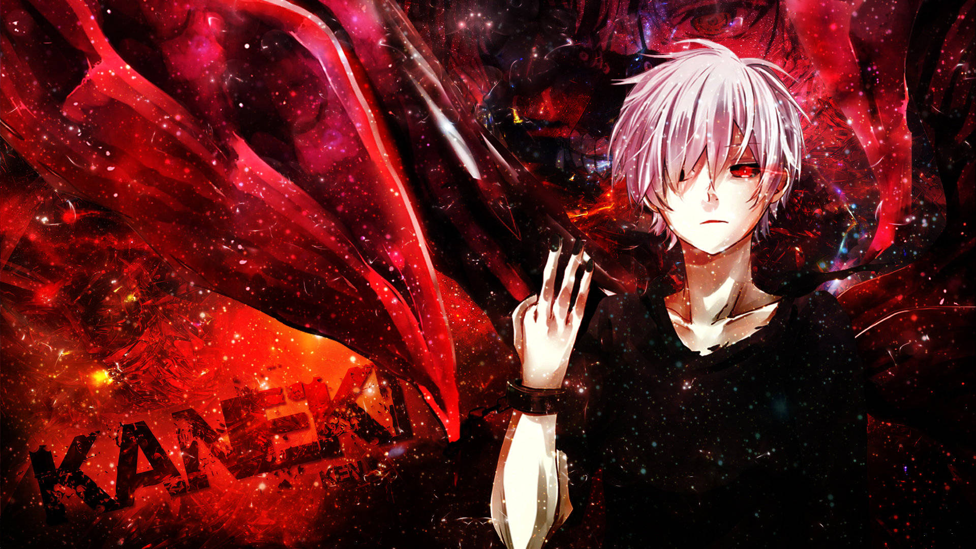 Tokyo Ghoul - Ken Kaneki grafiikka Taustakuvat