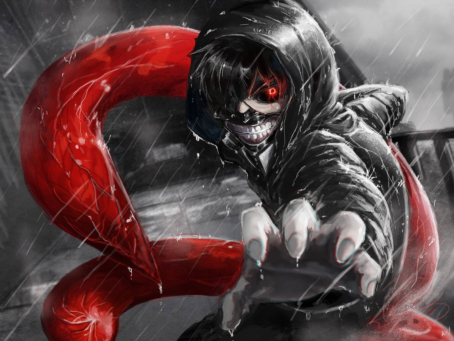 Tokyo Ghoul - Ken Kanekin punaiset lonkerot Taustakuvat