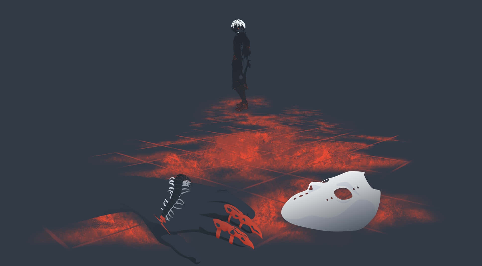 Tokyo Ghoul – Pelkää varjossa väijyvää olentoa Taustakuvat