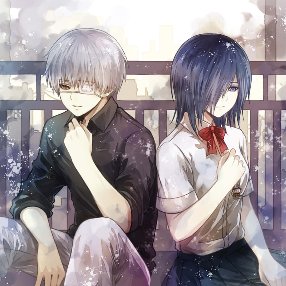 Tokyo Ghoul profiilikuva Ken ja Touka Taustakuvat