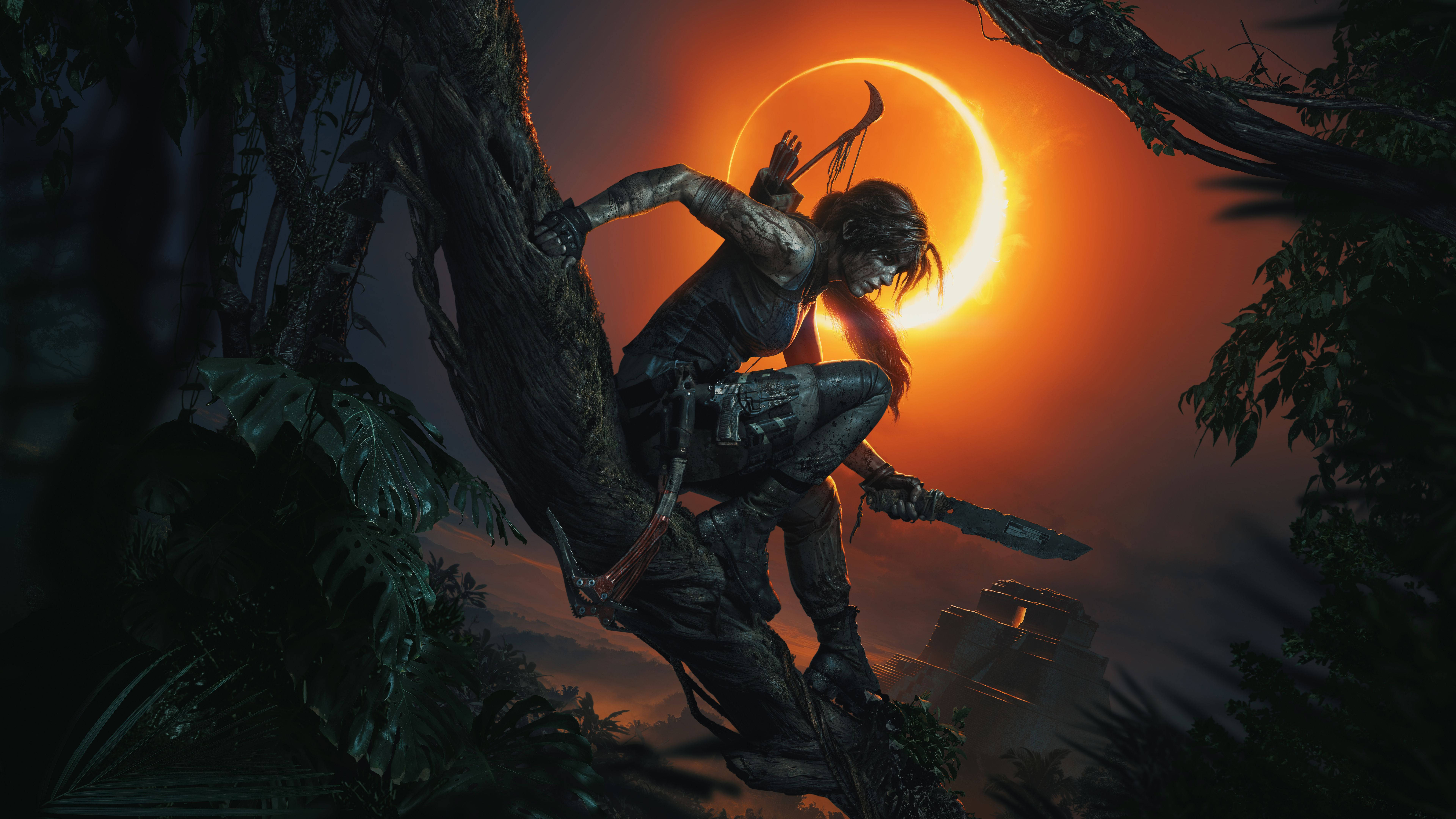 Tomb Raider 8K Peli Taustakuvat