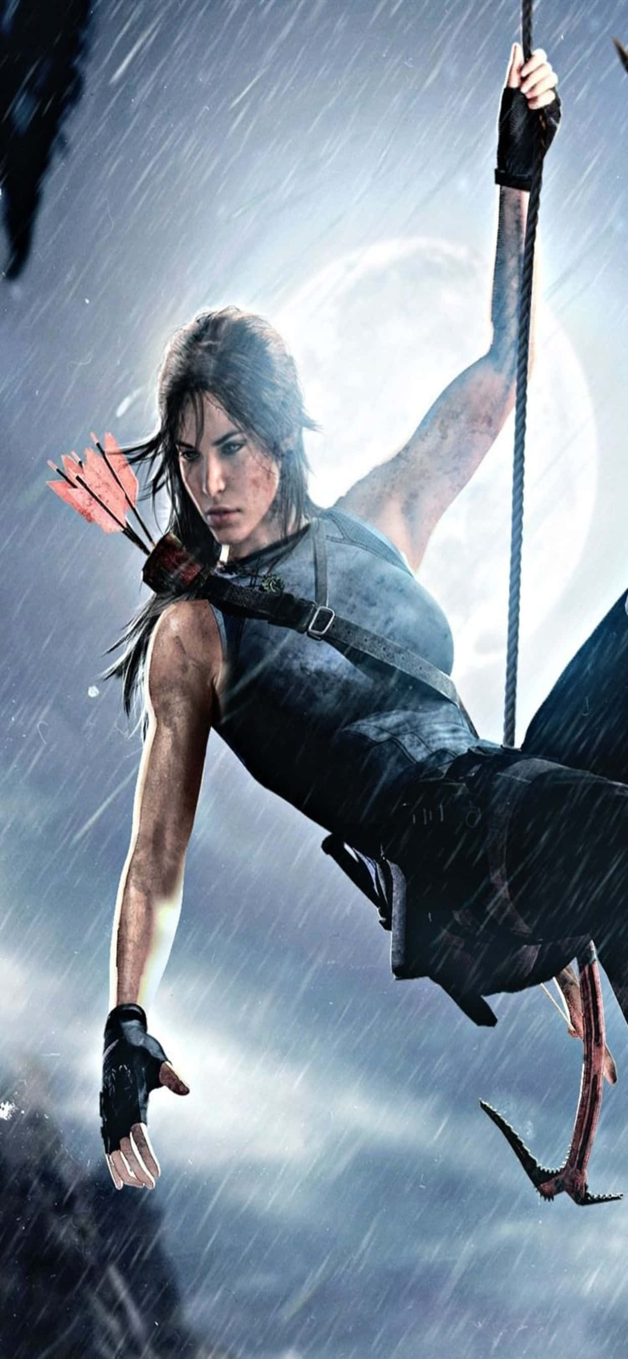 tomb raider lentää ilmassa Taustakuvat
