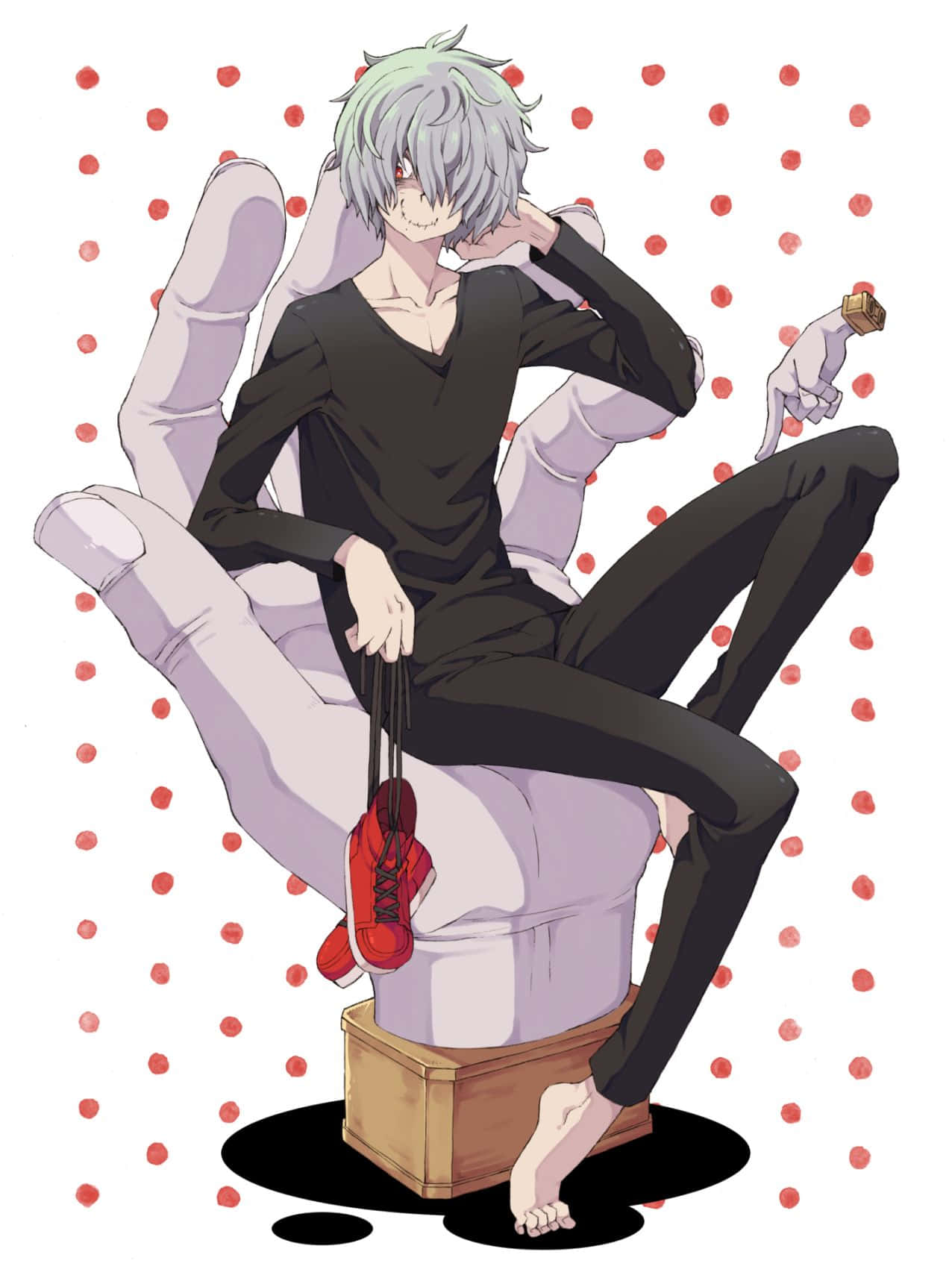 Tomura Shigaraki, anime-roisto Taustakuvat