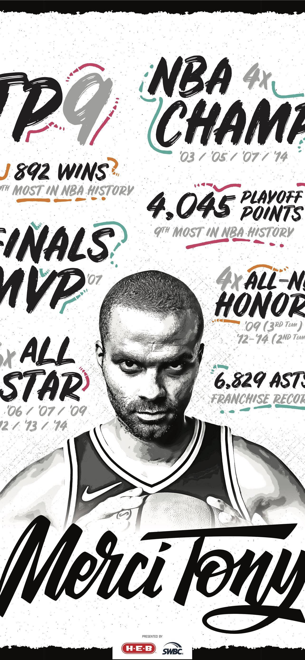 Tony Parkerin koripallotilastot Taustakuvat