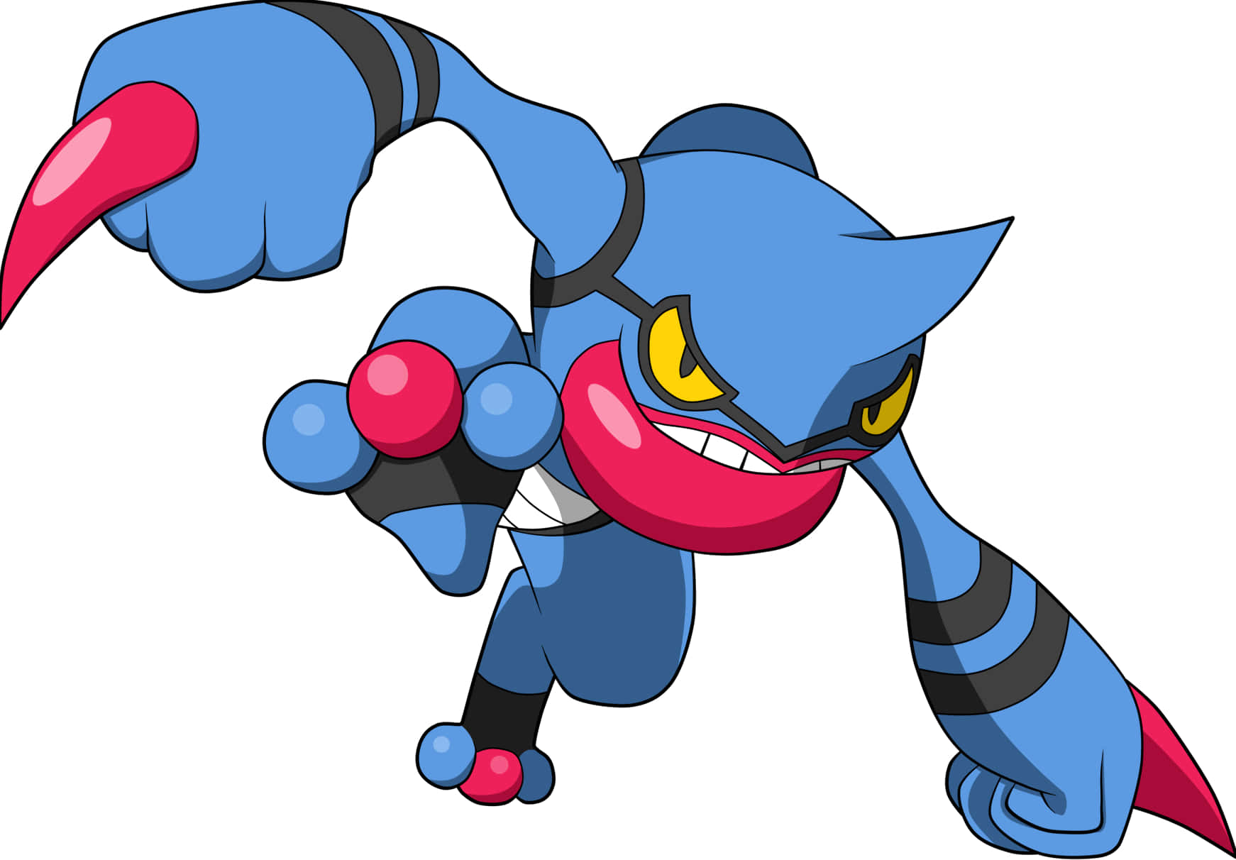 Toxicroak Pokemon potkaisemassa jalalla Taustakuvat