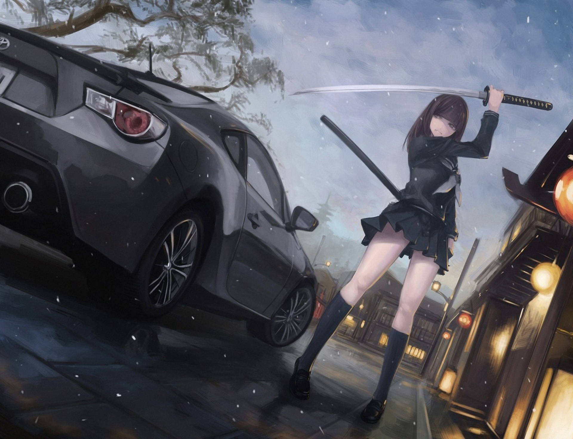 Toyota 86 -animeauto Taustakuvat