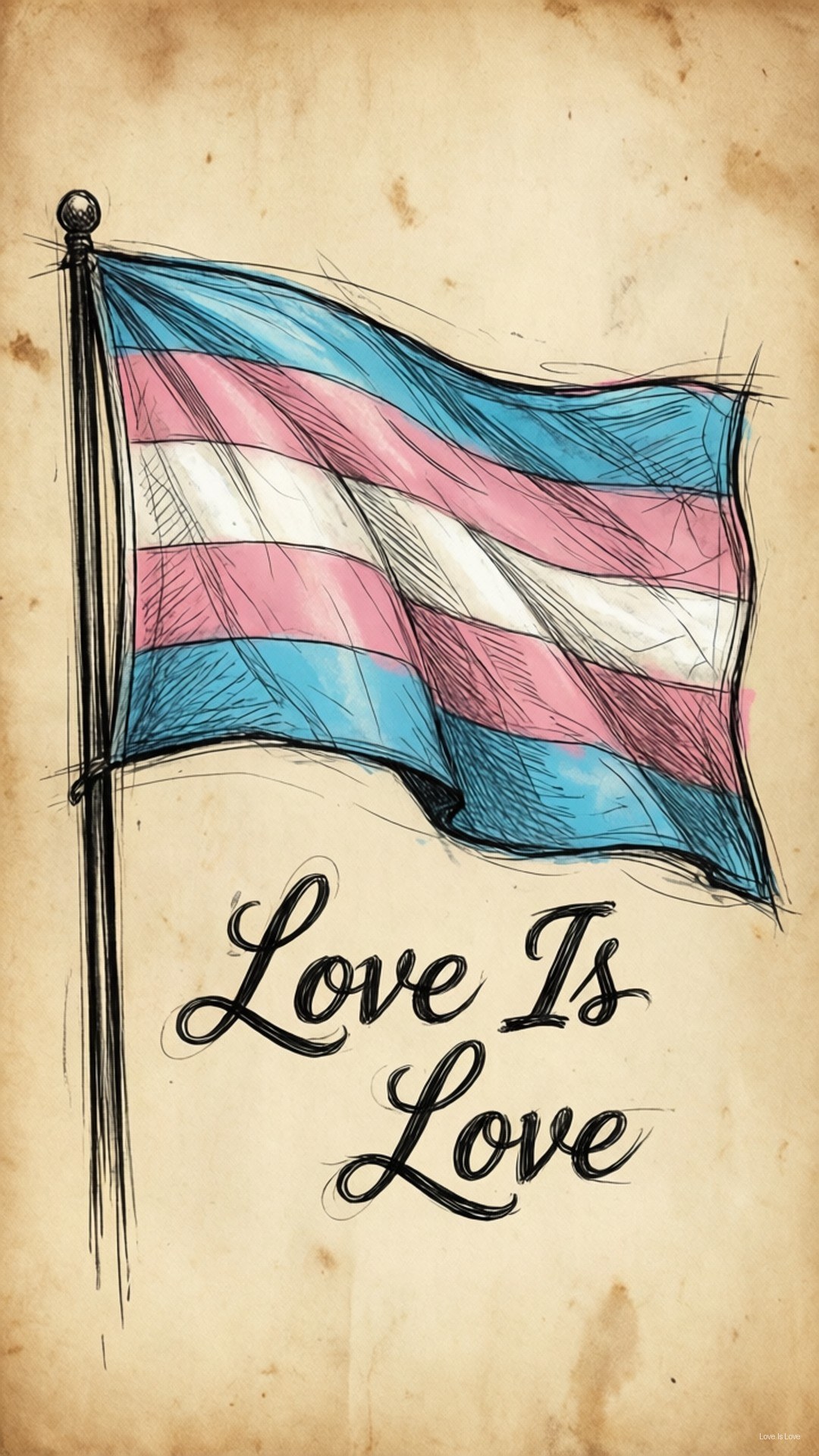 Trans Pride Luonnos Taustakuvat
