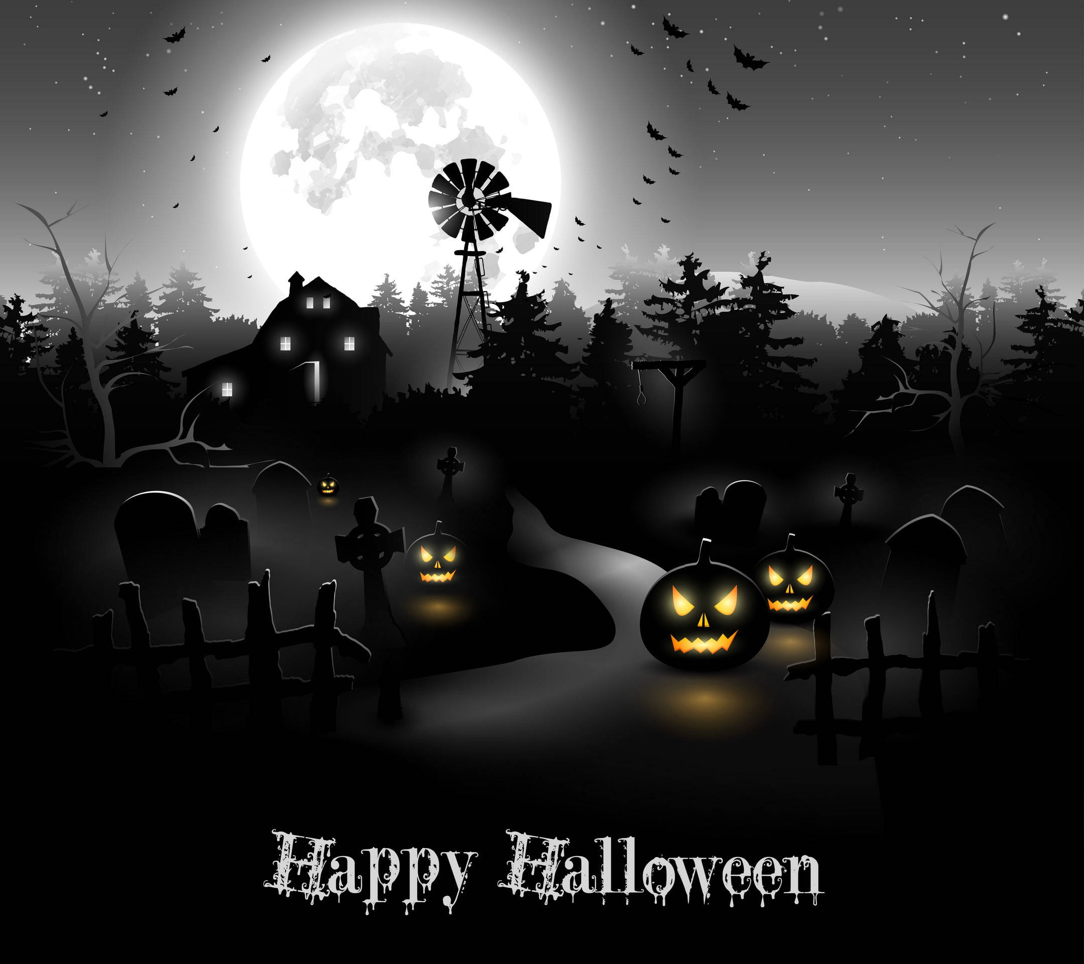 Trick or Treat Hyvää Halloweenia Taustakuvat