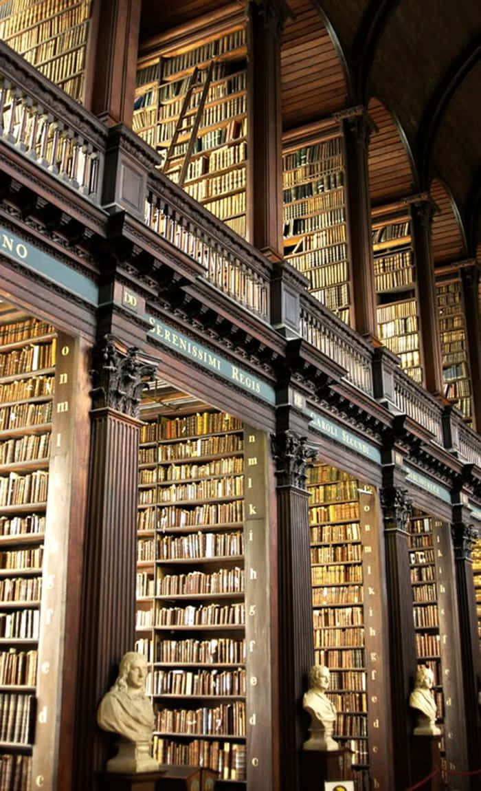 Trinity College Library kuva Taustakuvat