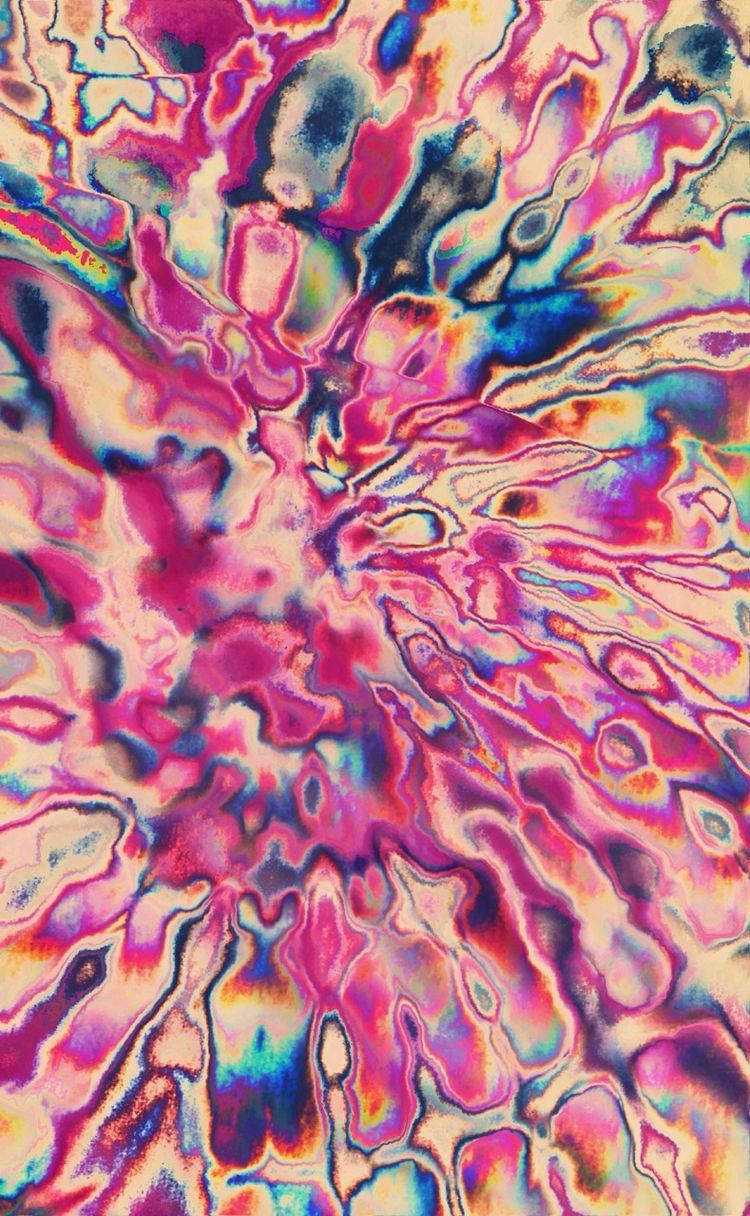 Trippy esteettinen abstrakti värit Taustakuvat