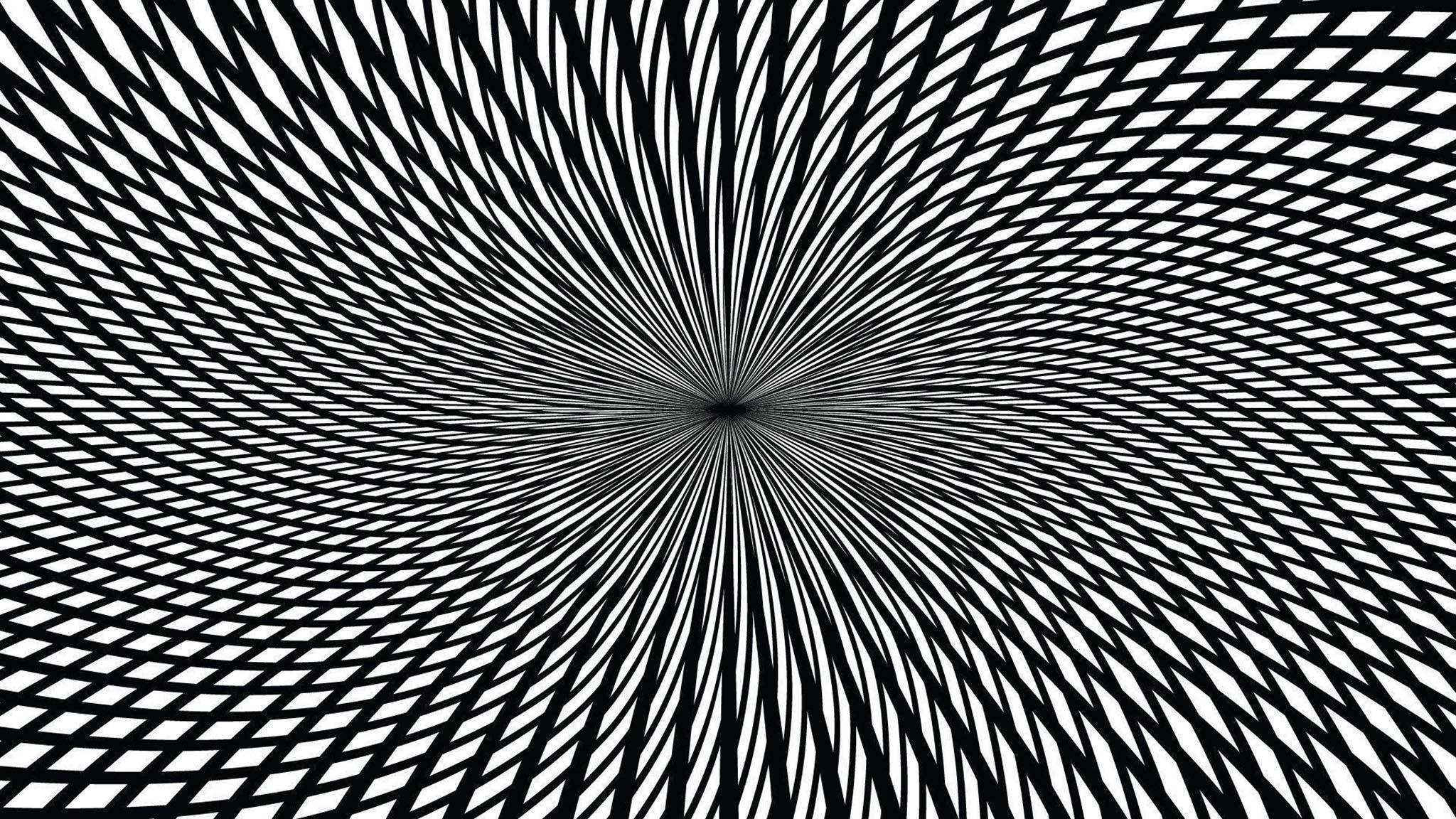 Trippy tumma estetiikka timanttikuvioita Taustakuvat