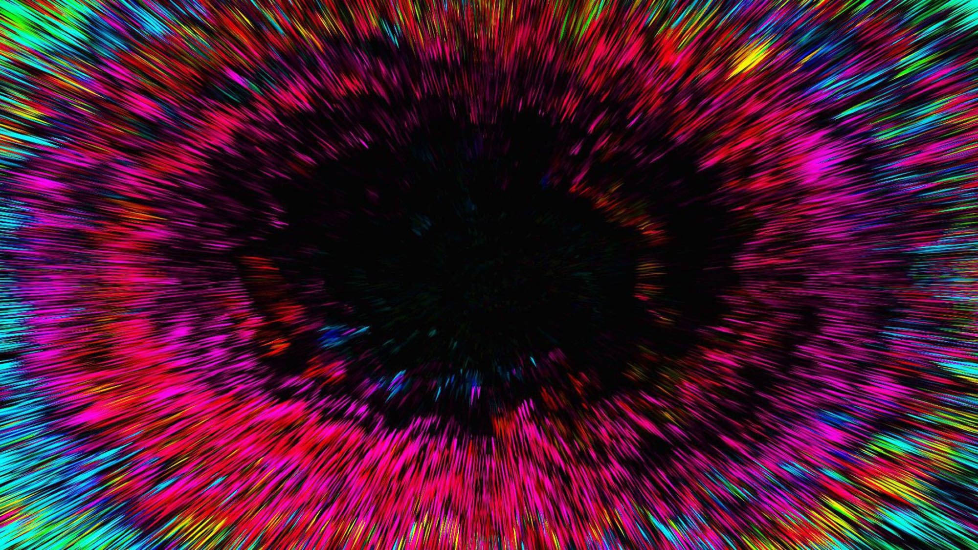 Trippy tumma estetiikka valonnopeus Taustakuvat