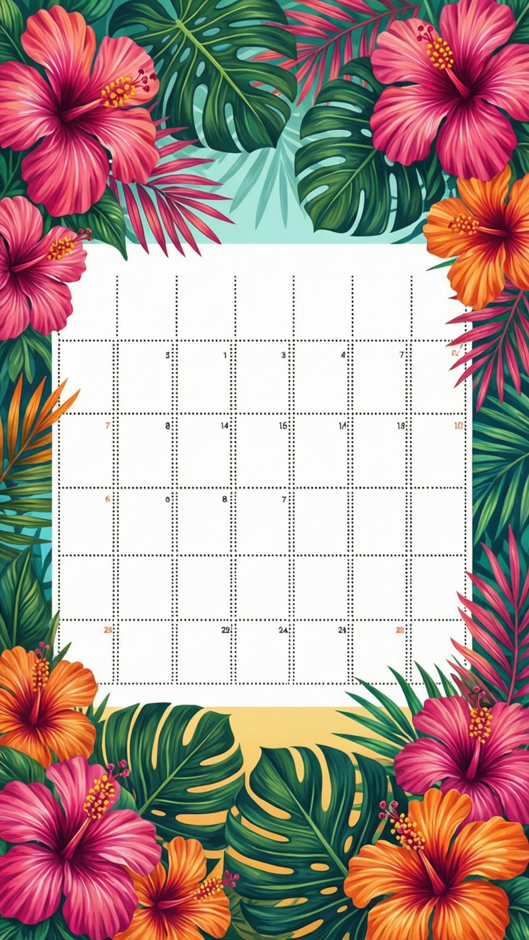 Trooppinen hibiskus Taustakuvat