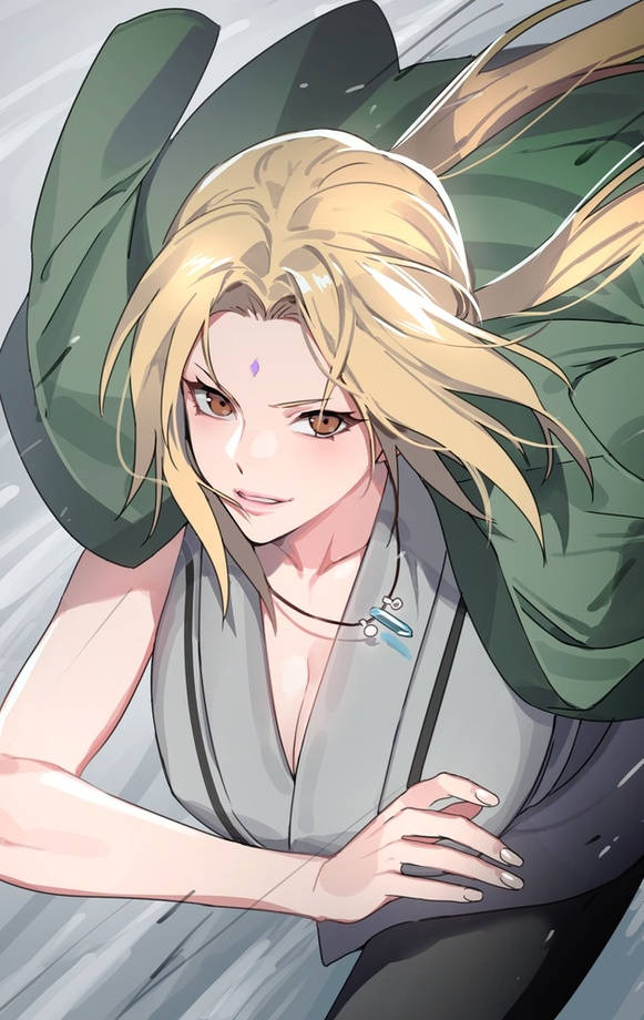 Tsunade juoksemassa Taustakuvat