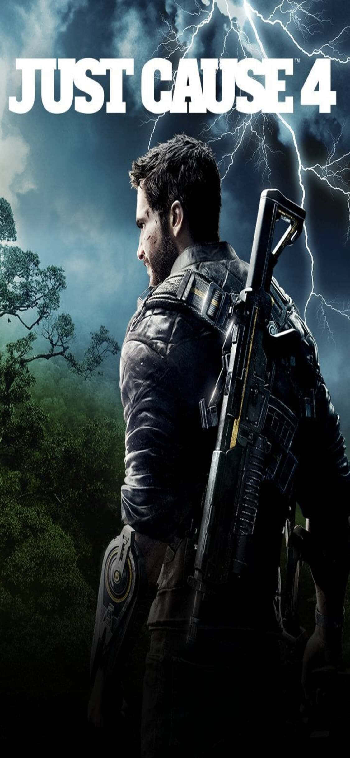 Tule kaadksen lopulliseksi agentiksi iPhone X:llä Just Cause 4:n avulla Taustakuvat