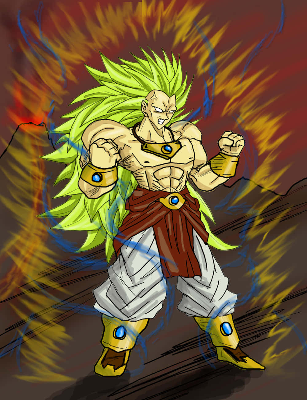 Tule mukaan eeppiseen taisteluun Gokun ja Brolyn välillä Dragon Ball Superissa! Taustakuvat