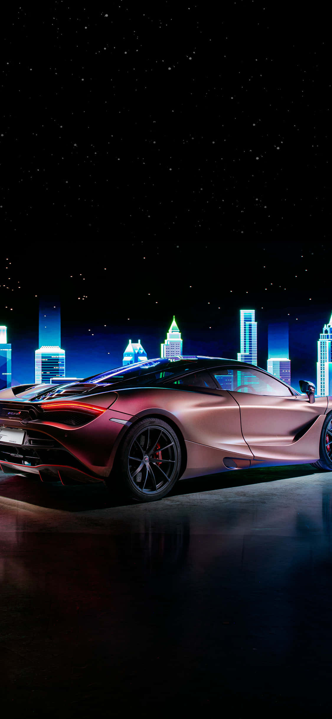 Tulisen nopeasti McLaren 720s:ssä iPhone Xs:n kanssa Taustakuvat