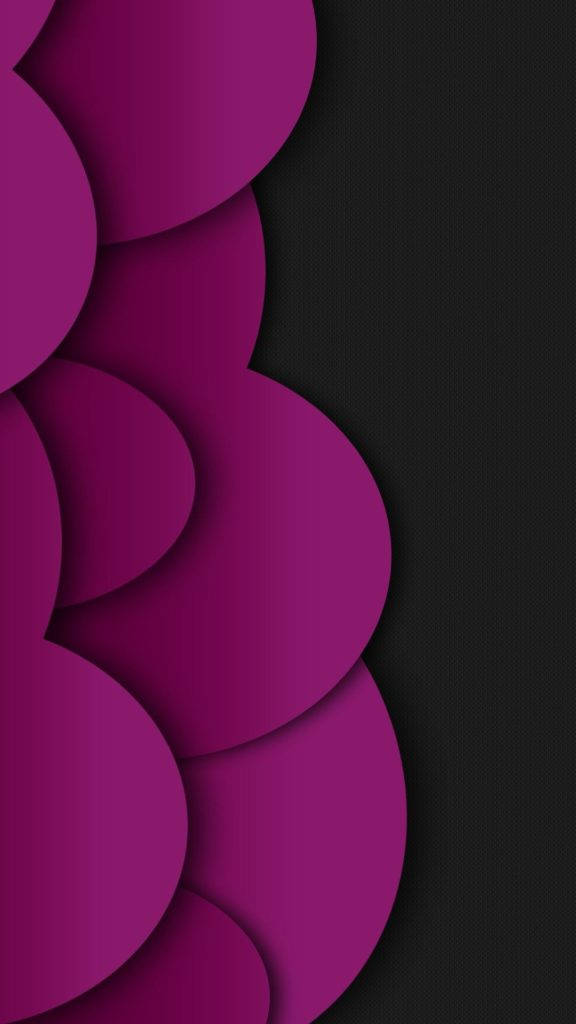 Tumma iPhone-sydämet purppuralla Taustakuvat