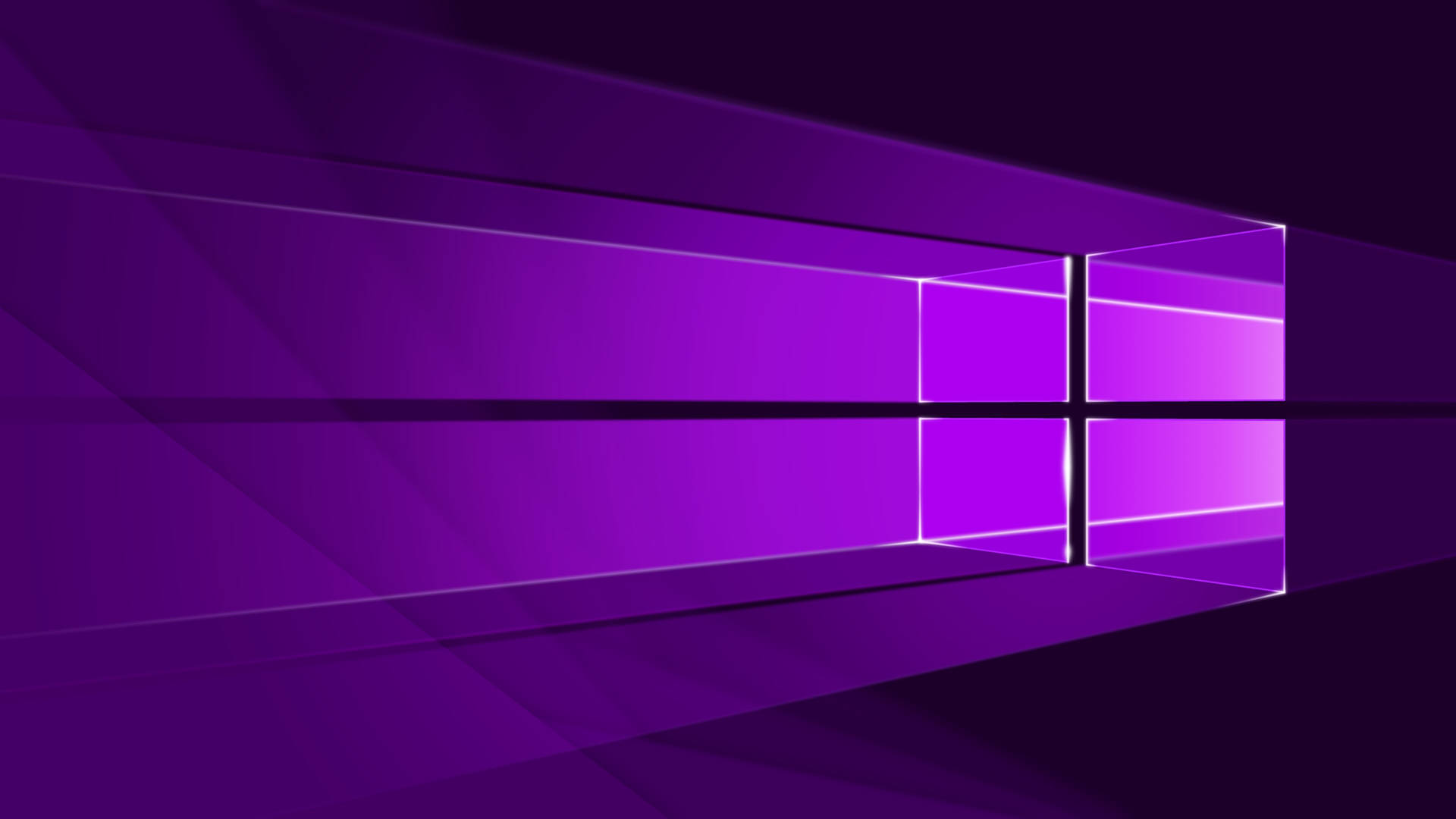 Tumma neonvioletti Windows-logo