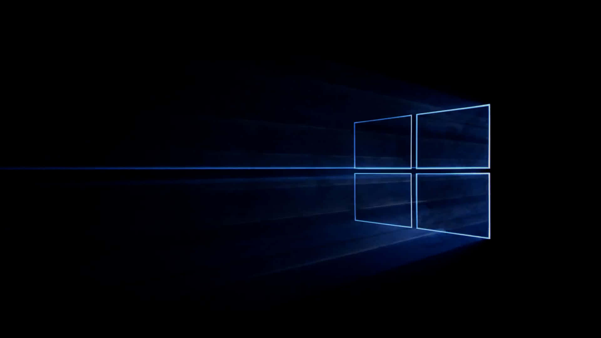 Tumman sininen Windows 10 -taustakuva Taustakuvat