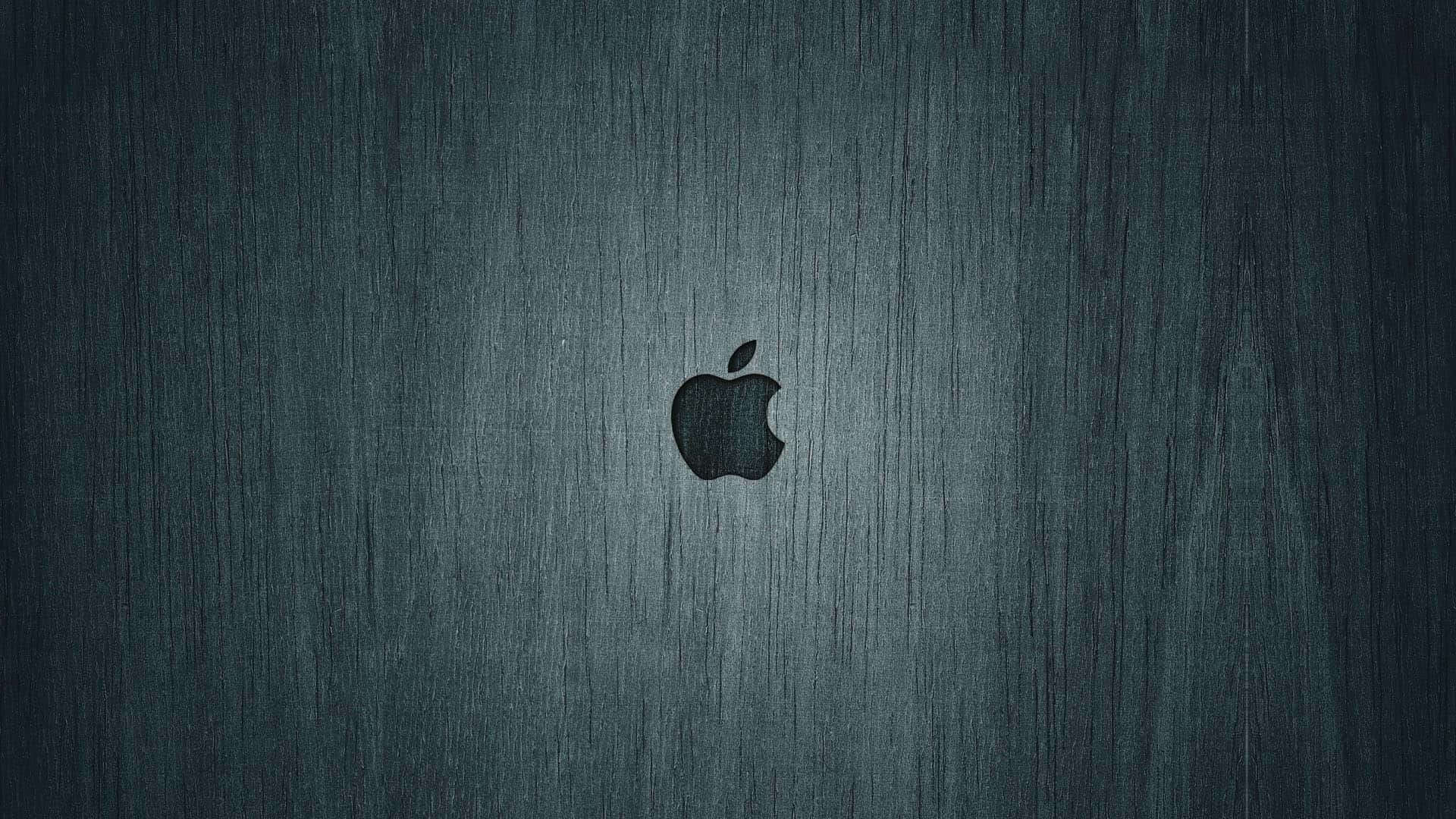 Tummanharmaa puupinta HD Apple -taustakuva Taustakuvat