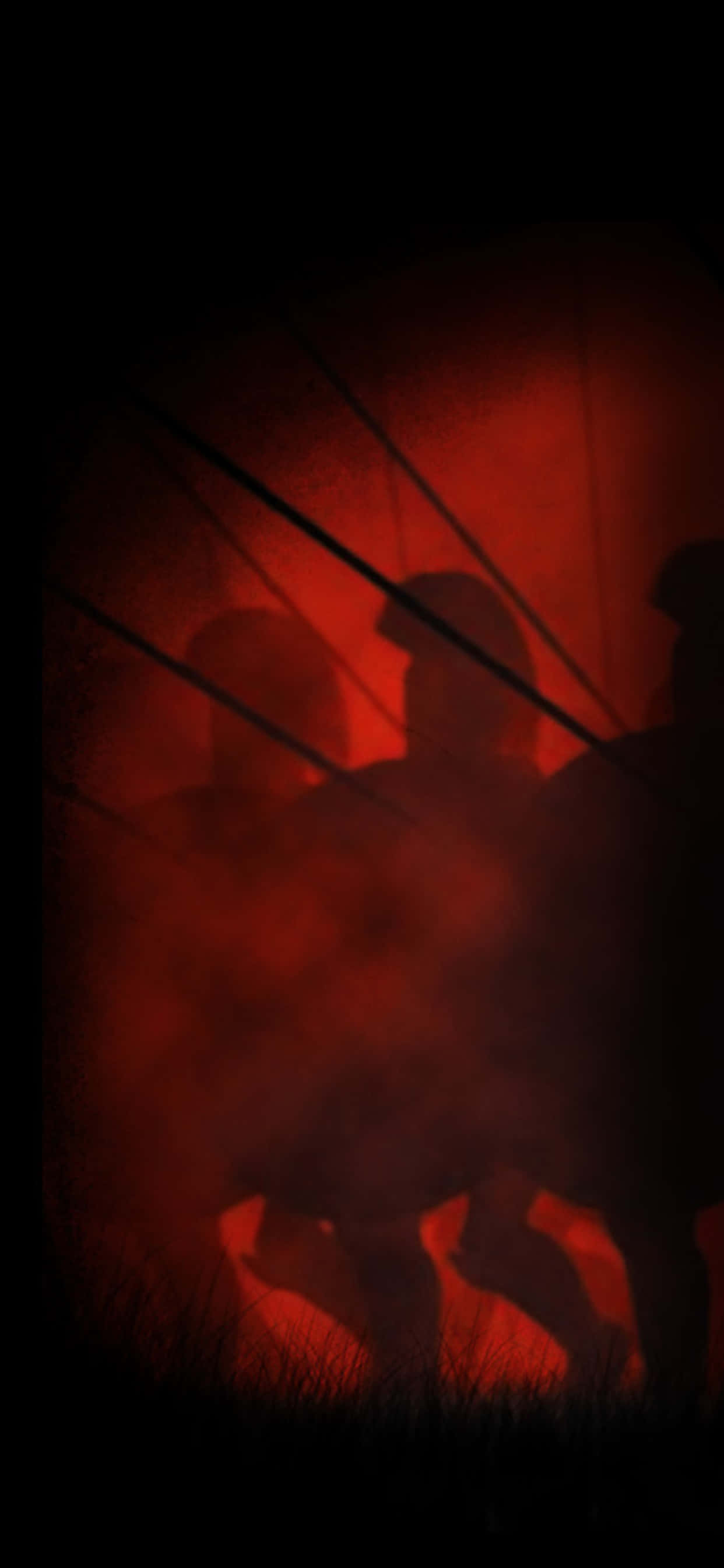 Tummanpunainen iPhone XS Max Total War Attila -ratsuväkitaustakuva Taustakuvat