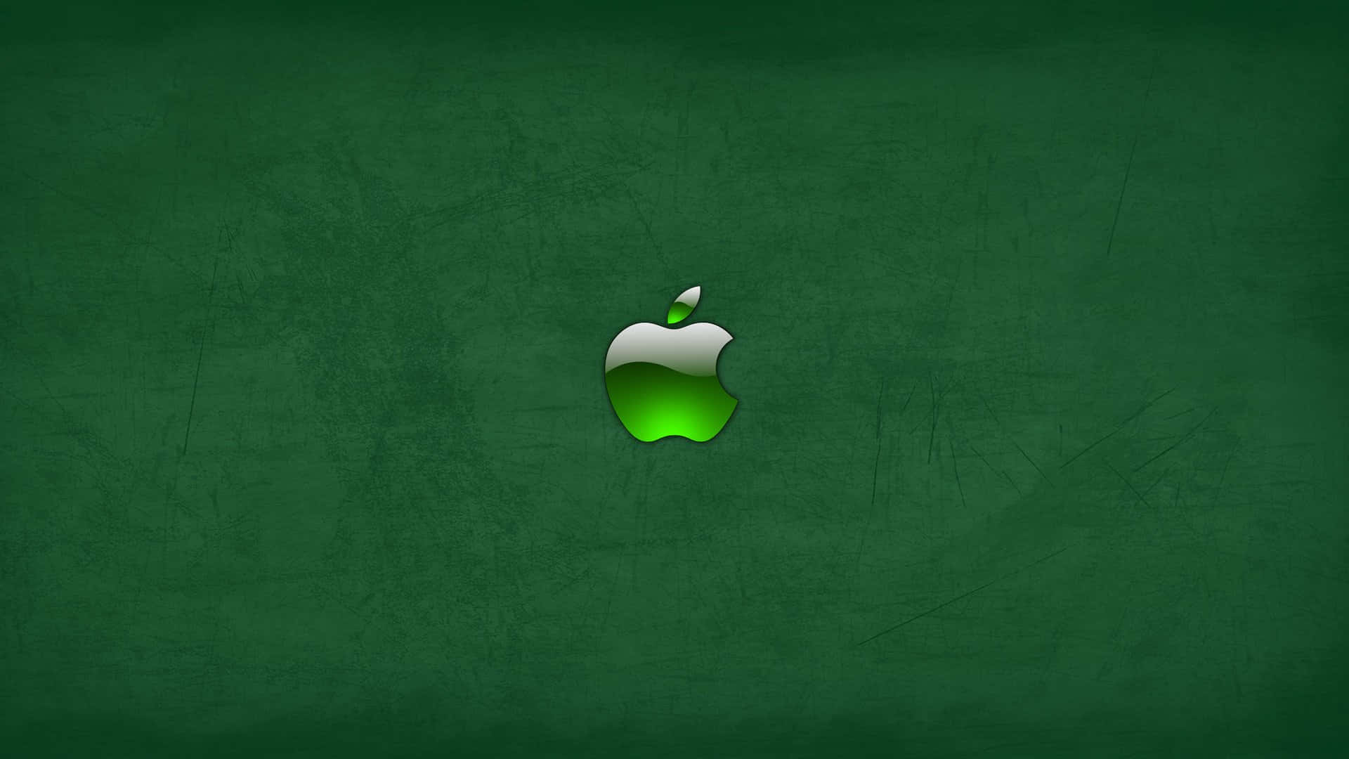 Tummanvihreä logo HD Apple-taustakuva Taustakuvat