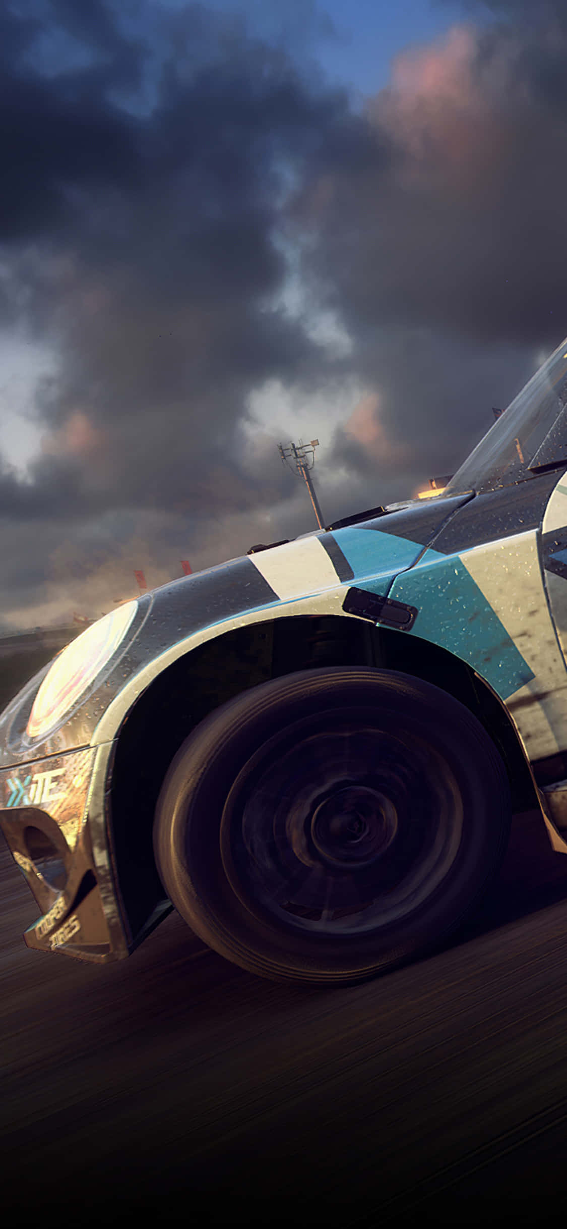 Tunne jännitys, kun otat vastaan Dirt Rally -haasteen iPhone Xs:lläsi Taustakuvat