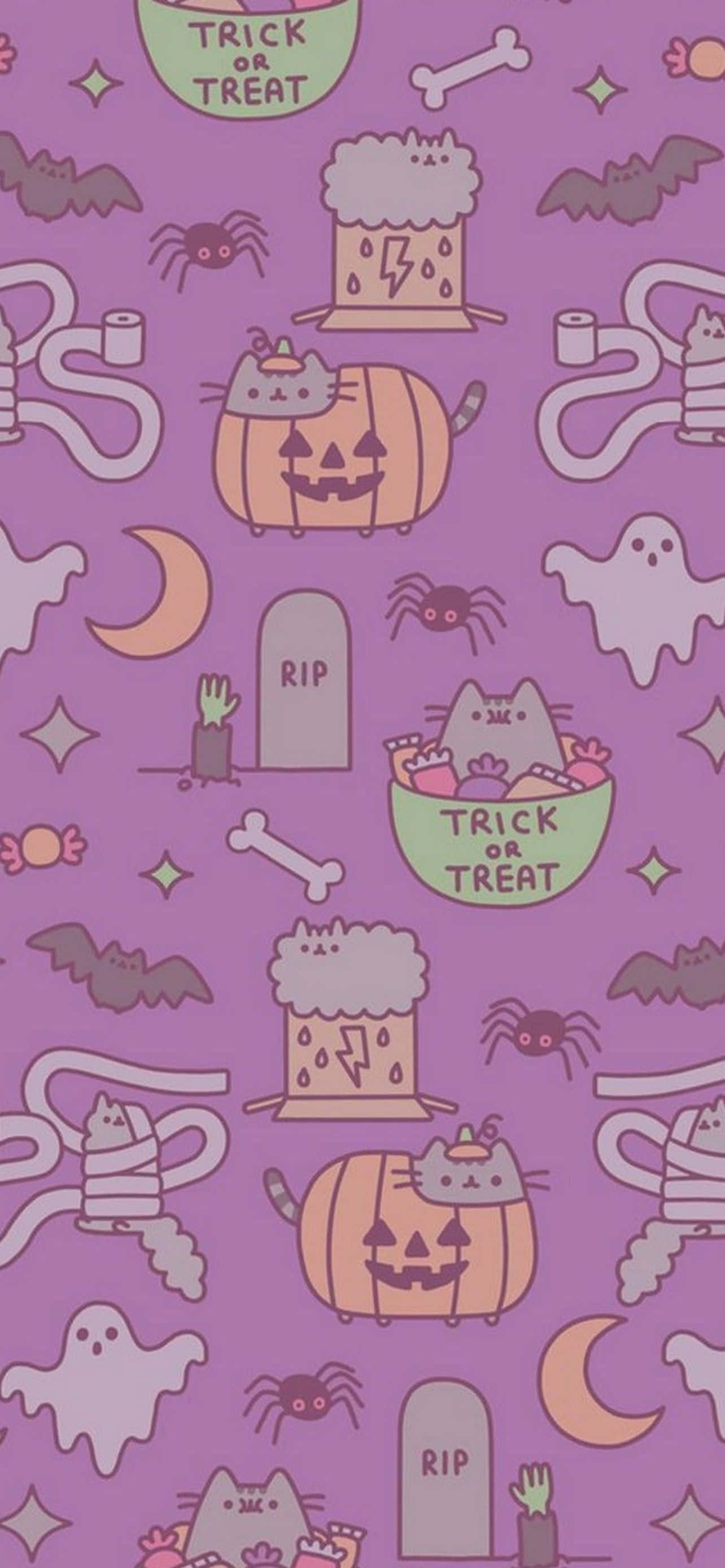 Tunne karmiva tunnelma ja osoita halloween-henkesi tällä hauskalla iPhone-taustakuvalla! Taustakuvat