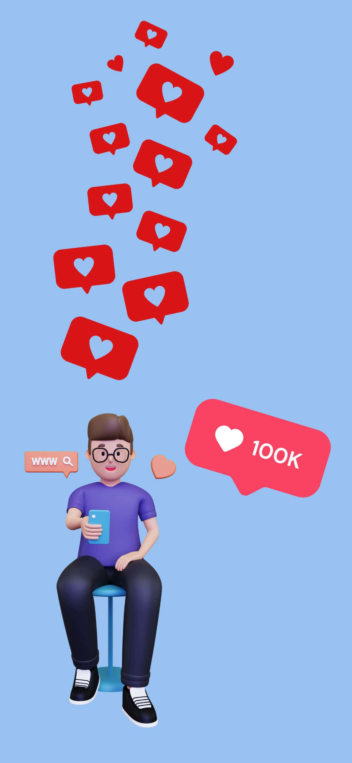 Tunne uusin iPhone-kokemus iPhone X Socialin avulla Taustakuvat