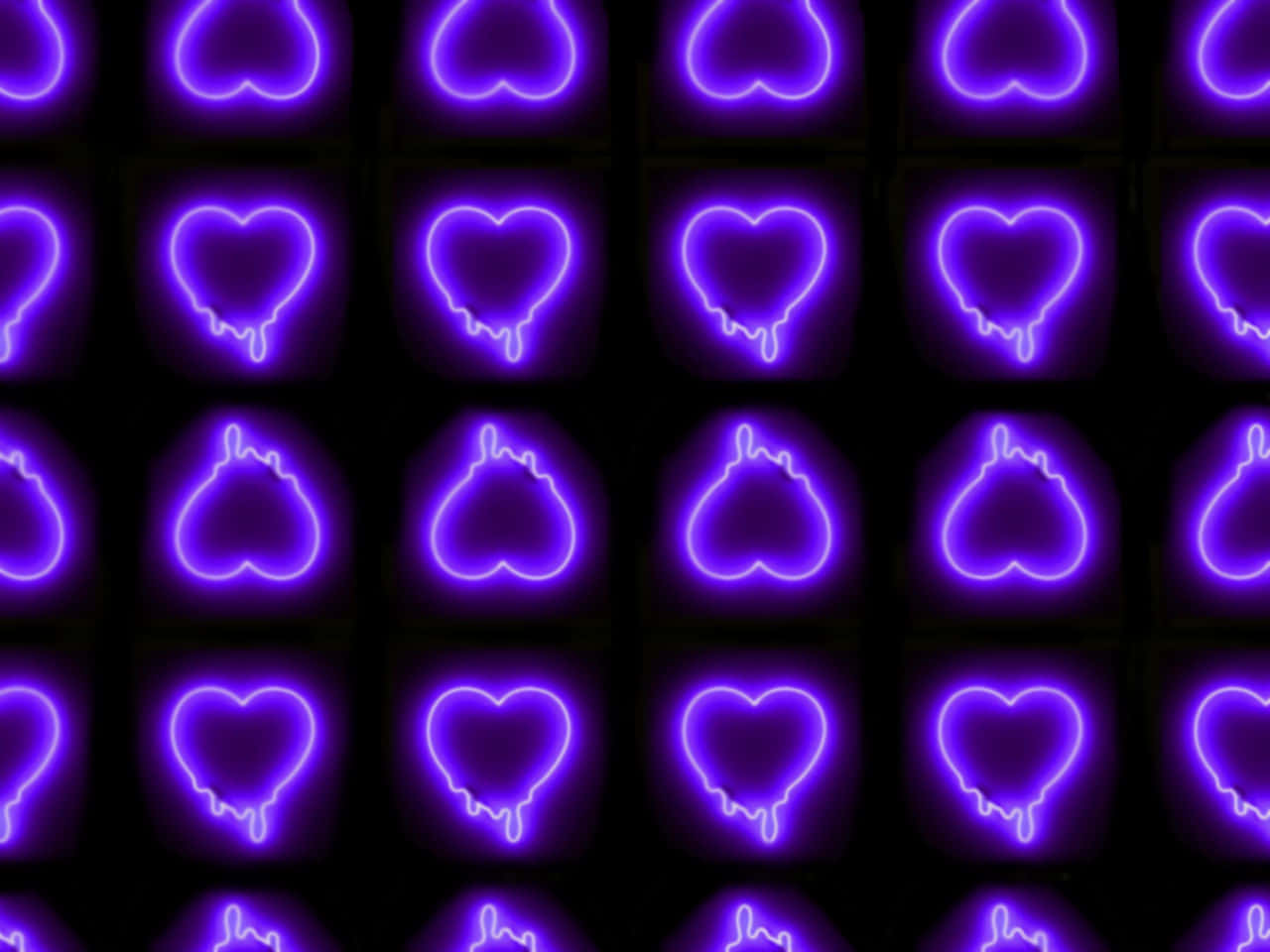 Tuo eloa seinillesi tällä eloisalla ja eklektisellä Neon Purple -tapetilla Taustakuvat