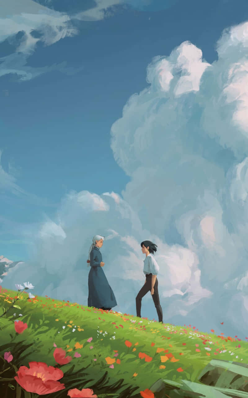 "Tuo fantasiasi eloon Studio Ghibli -puhelimella!" Taustakuvat