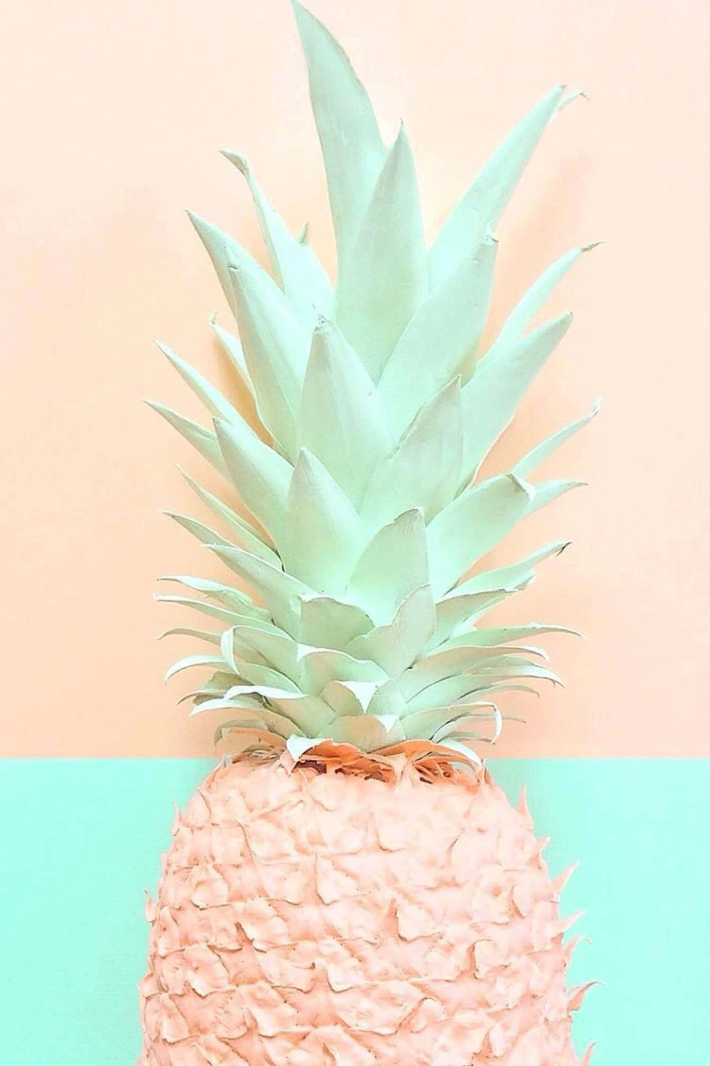 Tuore ananas on mehukas kesävälipala Taustakuvat