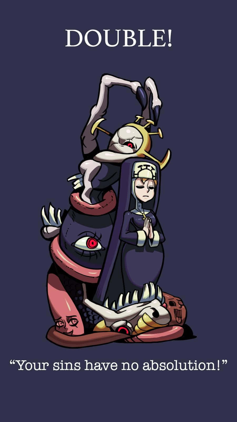 Tupla Skullgirlsistä Taustakuvat