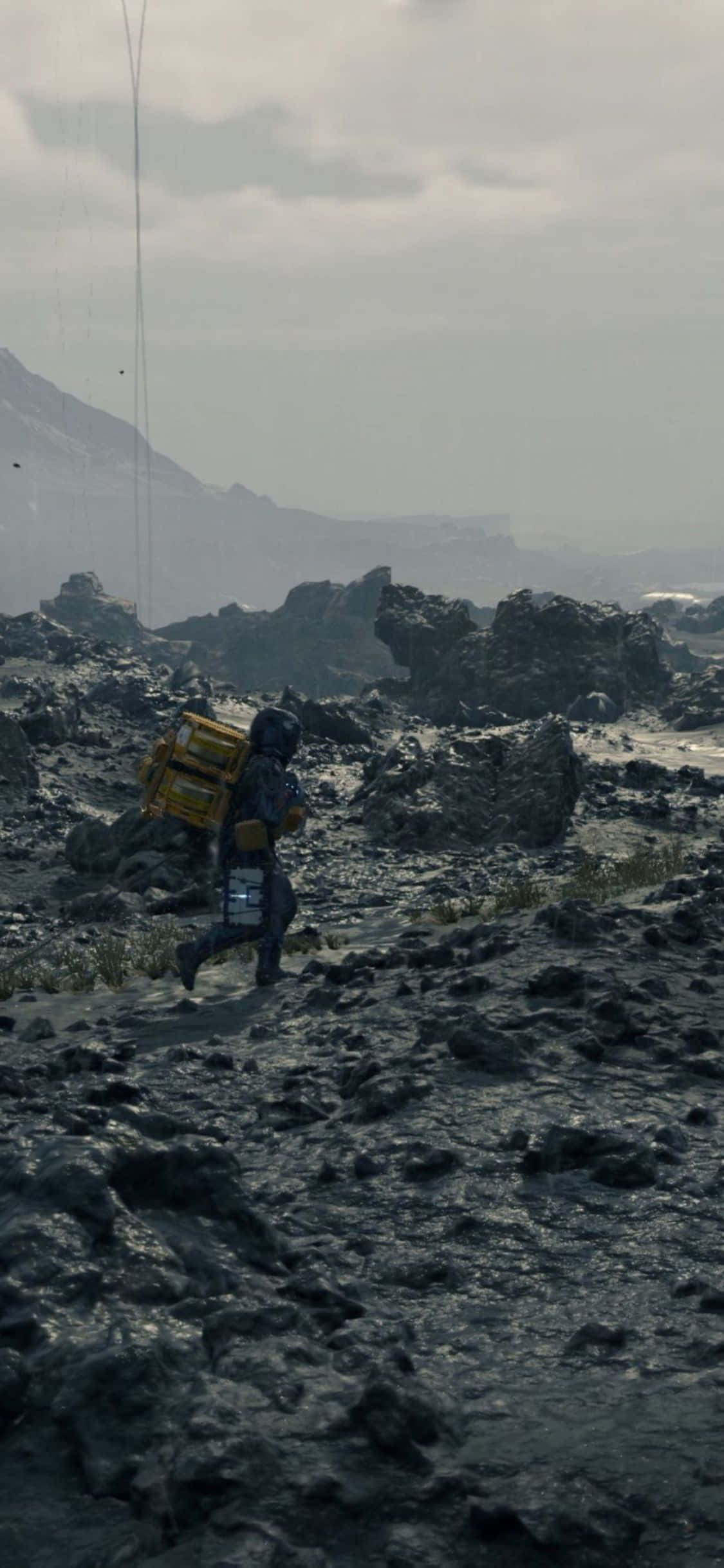 'Tutki Death Strandingin post-apokalyptistä maailmaa iPhone X:lläsi!' Taustakuvat