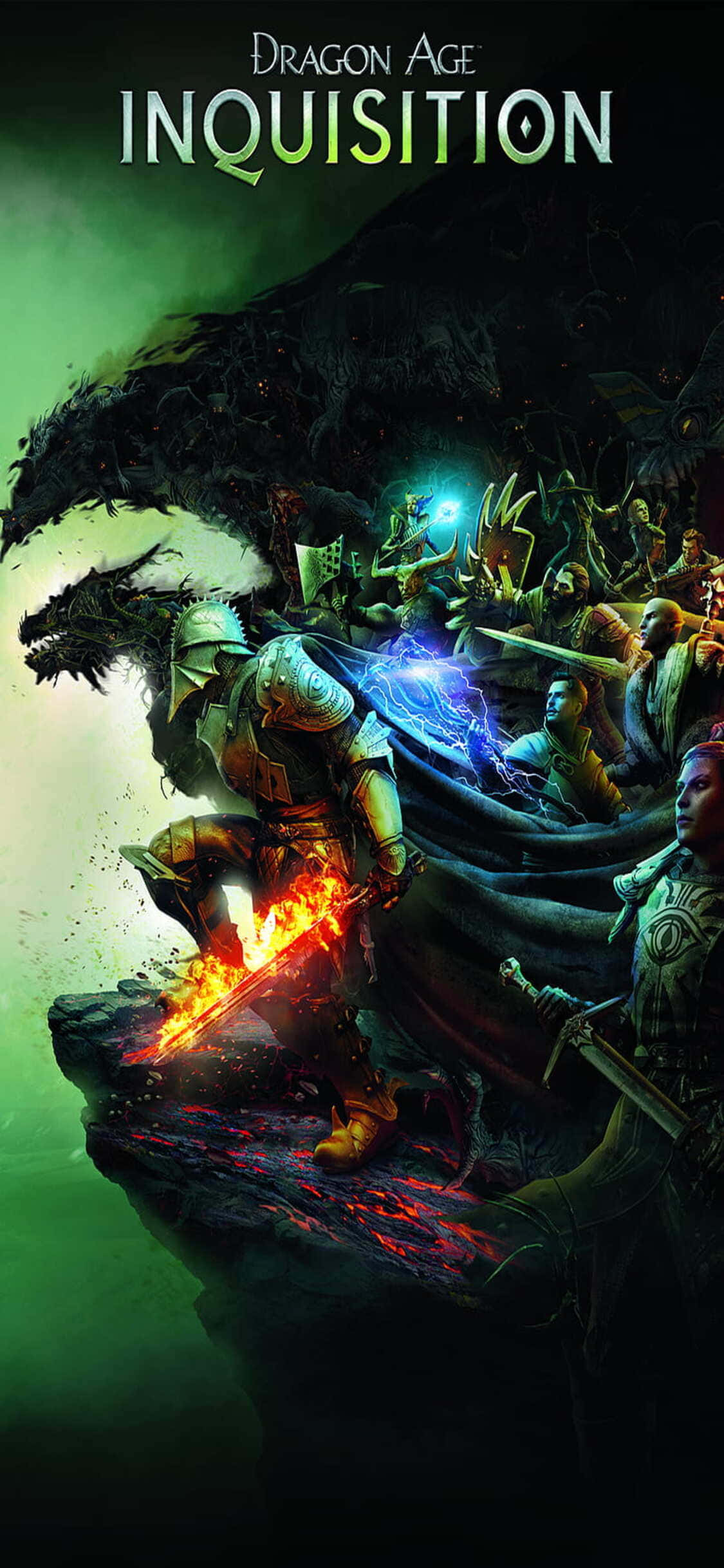 Explore the World of 'Dragon Age Inquisition' with the iPhone Xs Taustakuvat